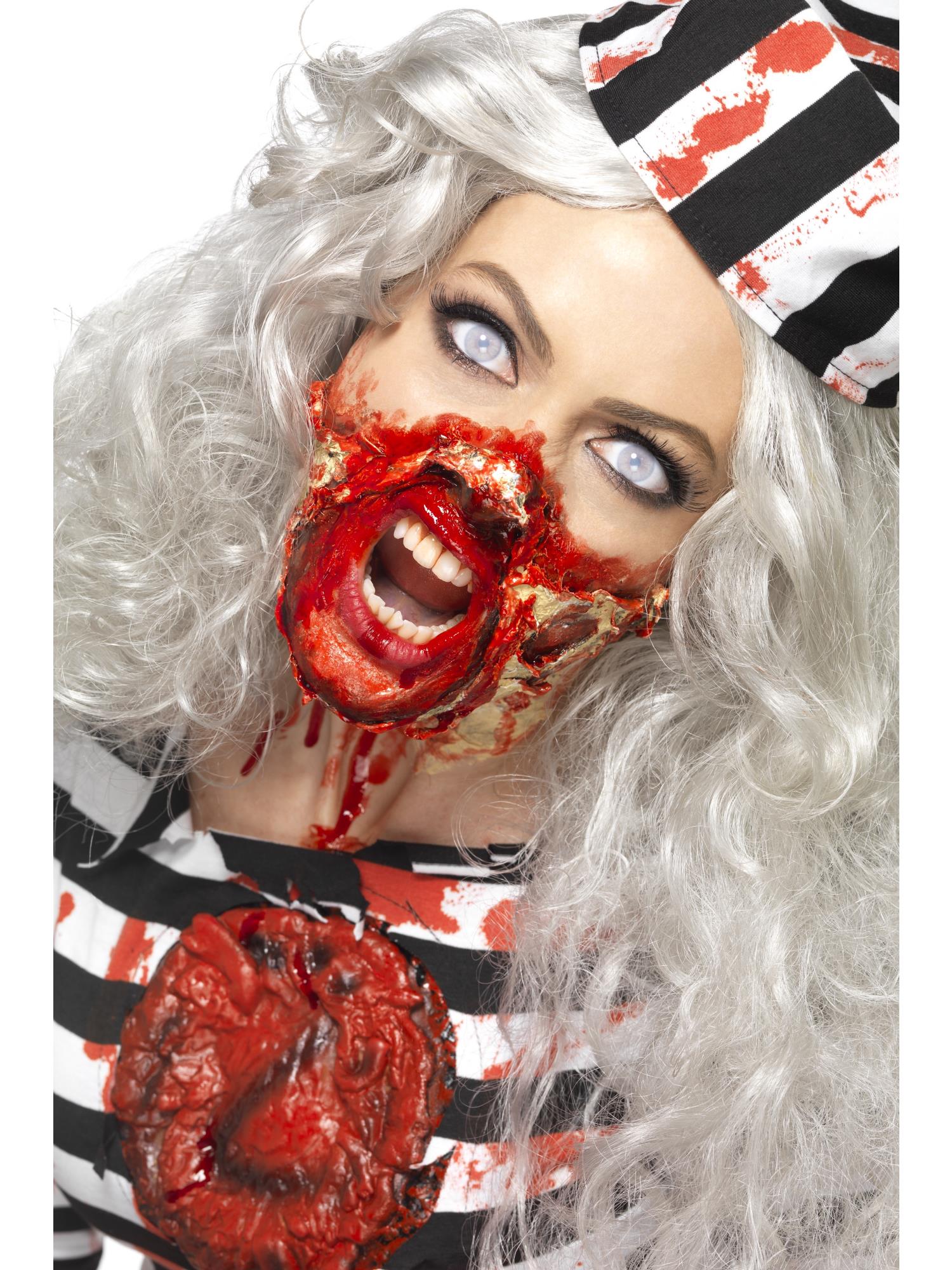 Smiffys Make-Up FX, Zombie Liquid Latex Kit, Assor