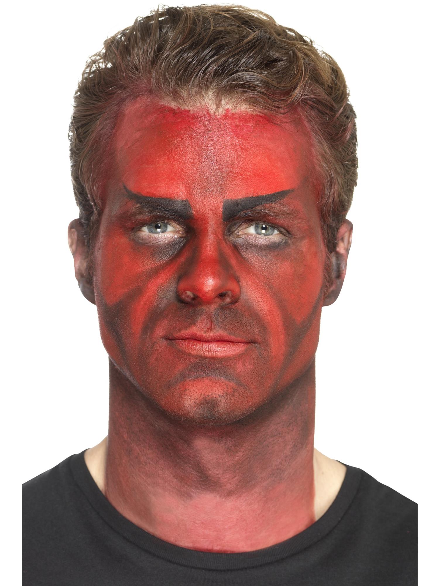 Smiffys Make-Up FX, Latex Devil Horn Prosthetics,