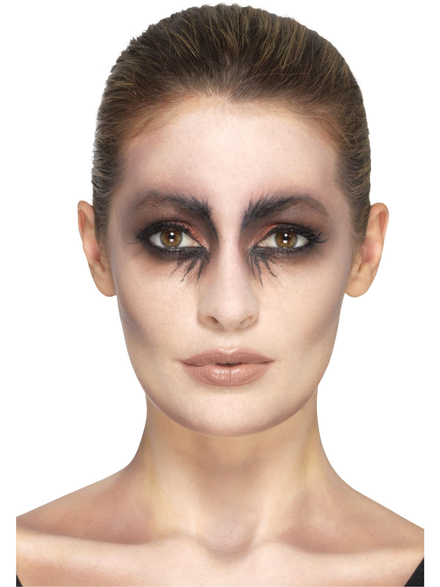 Smiffys Make-Up FX, Latex Stitched Neck, Red