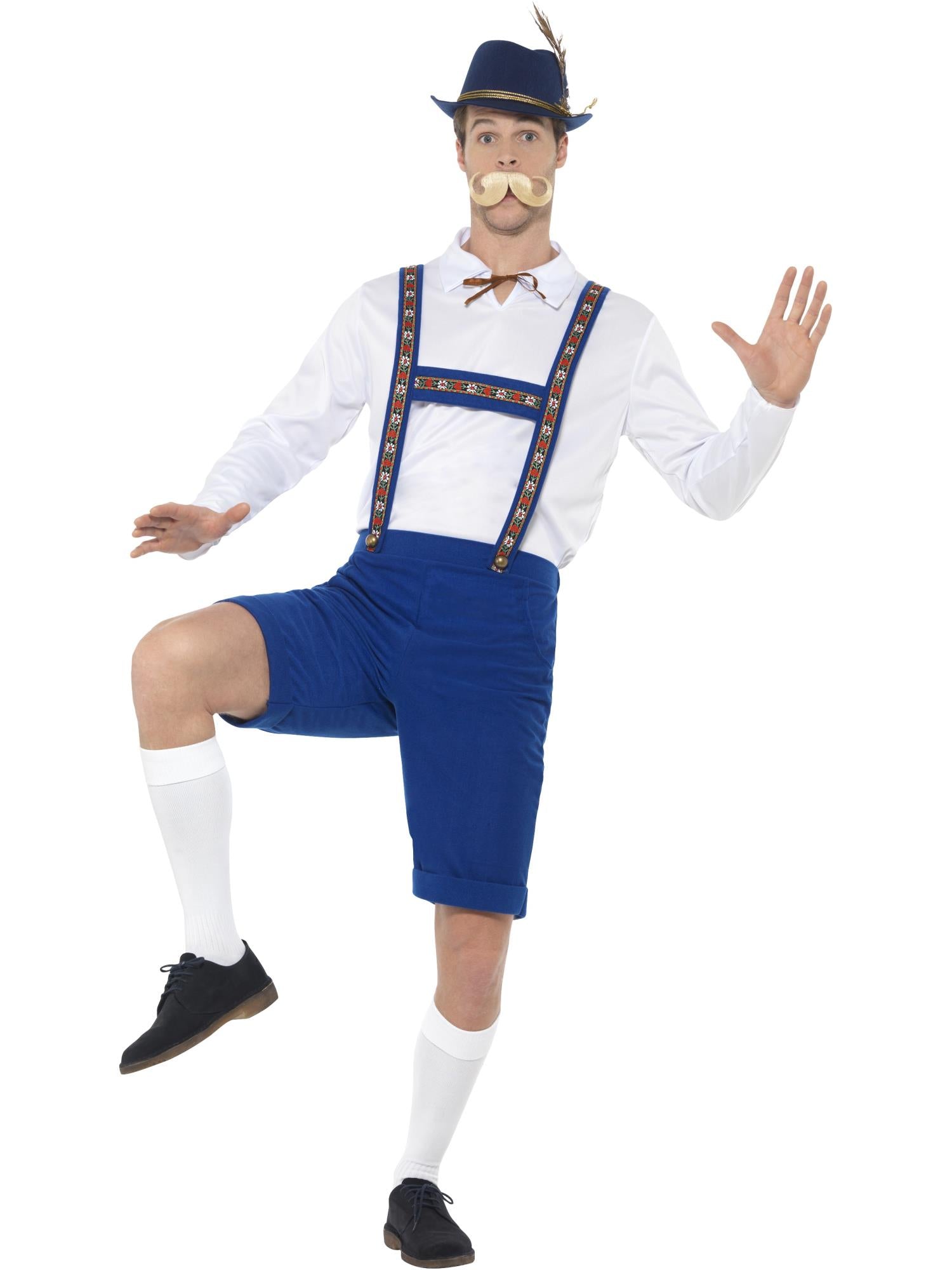 Bavarian Costume, Blue
