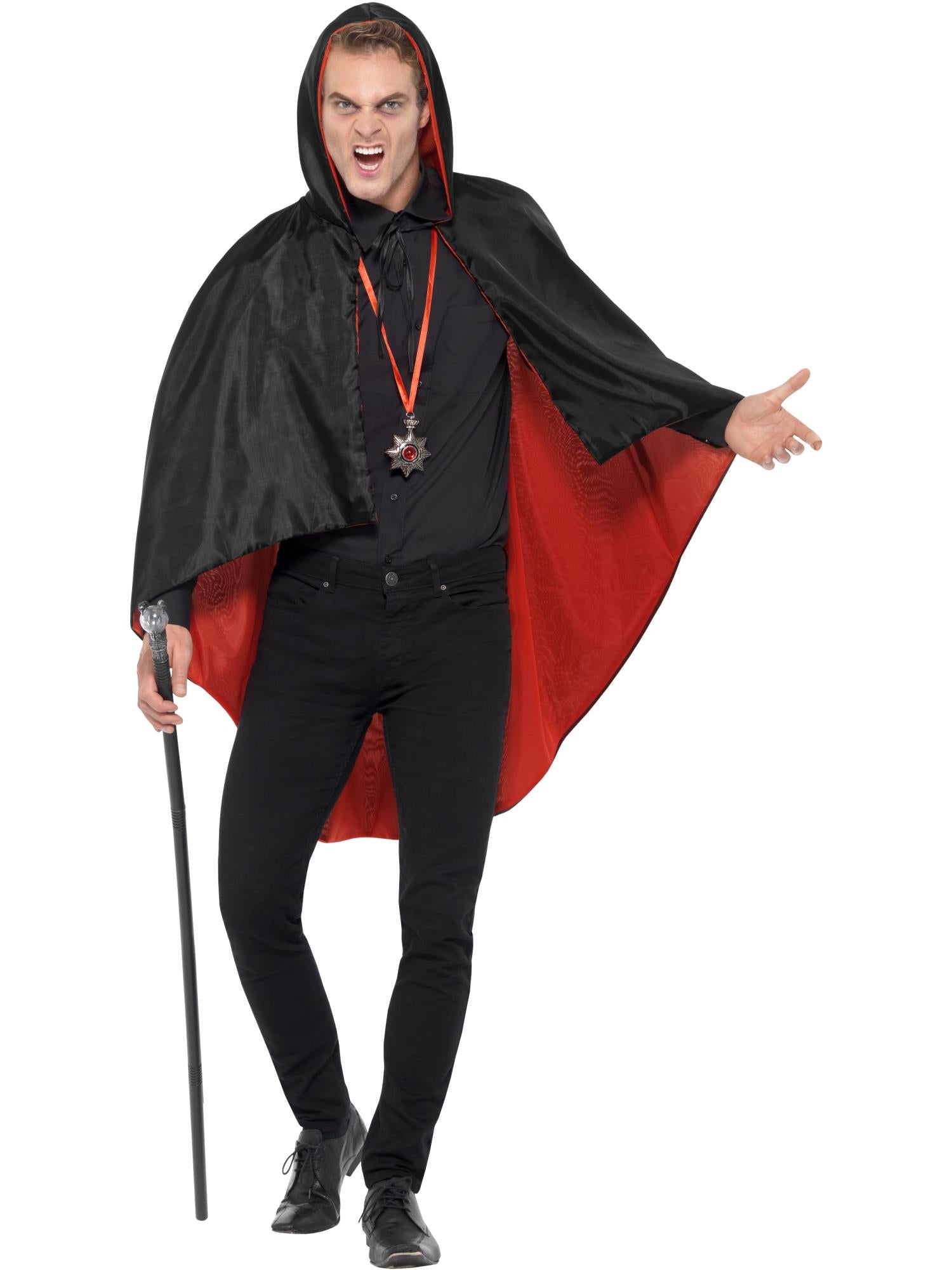 Vampire Kit, with Reversible Cape, Black