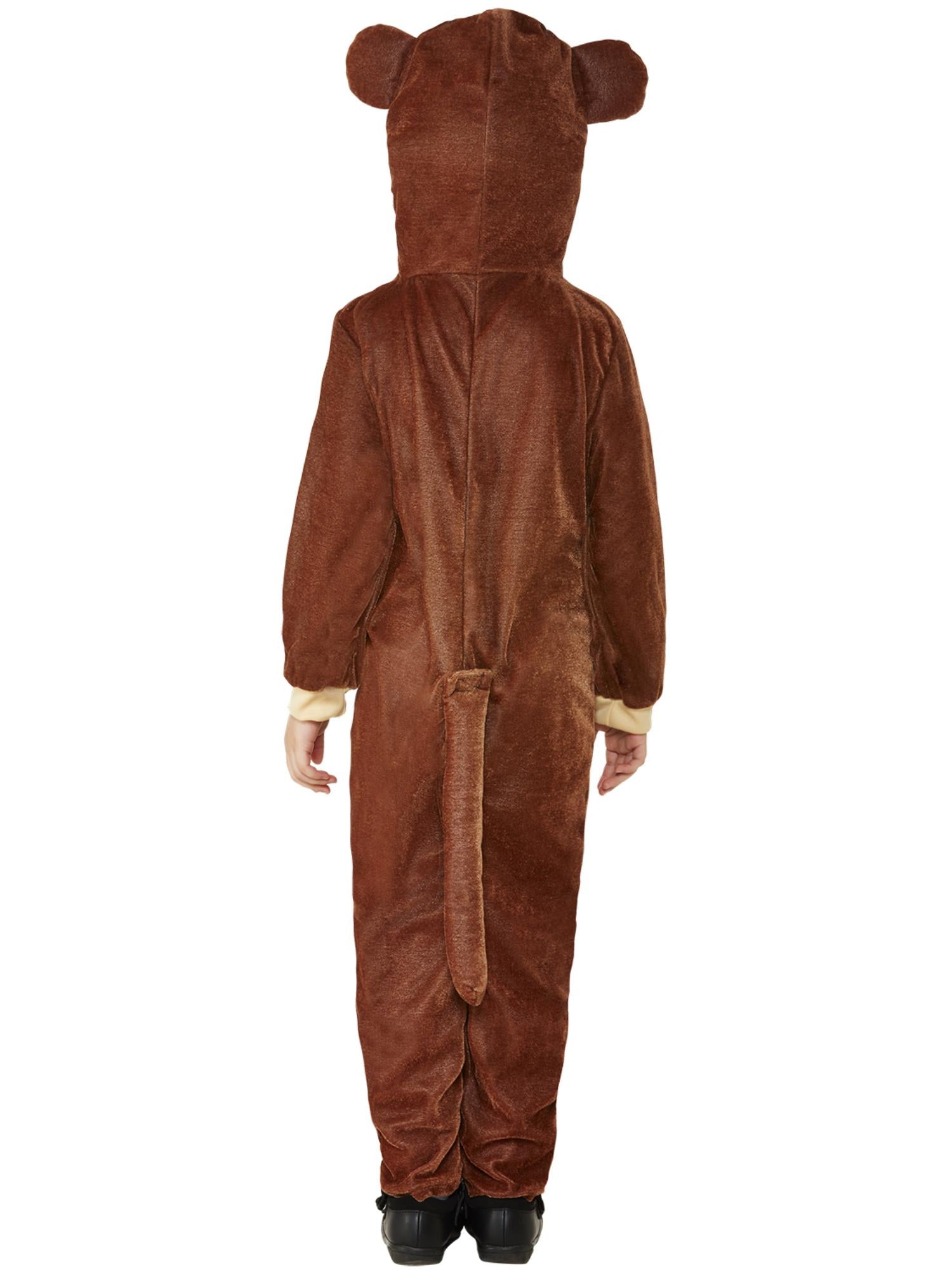 Toddler Monkey Costume, Brown