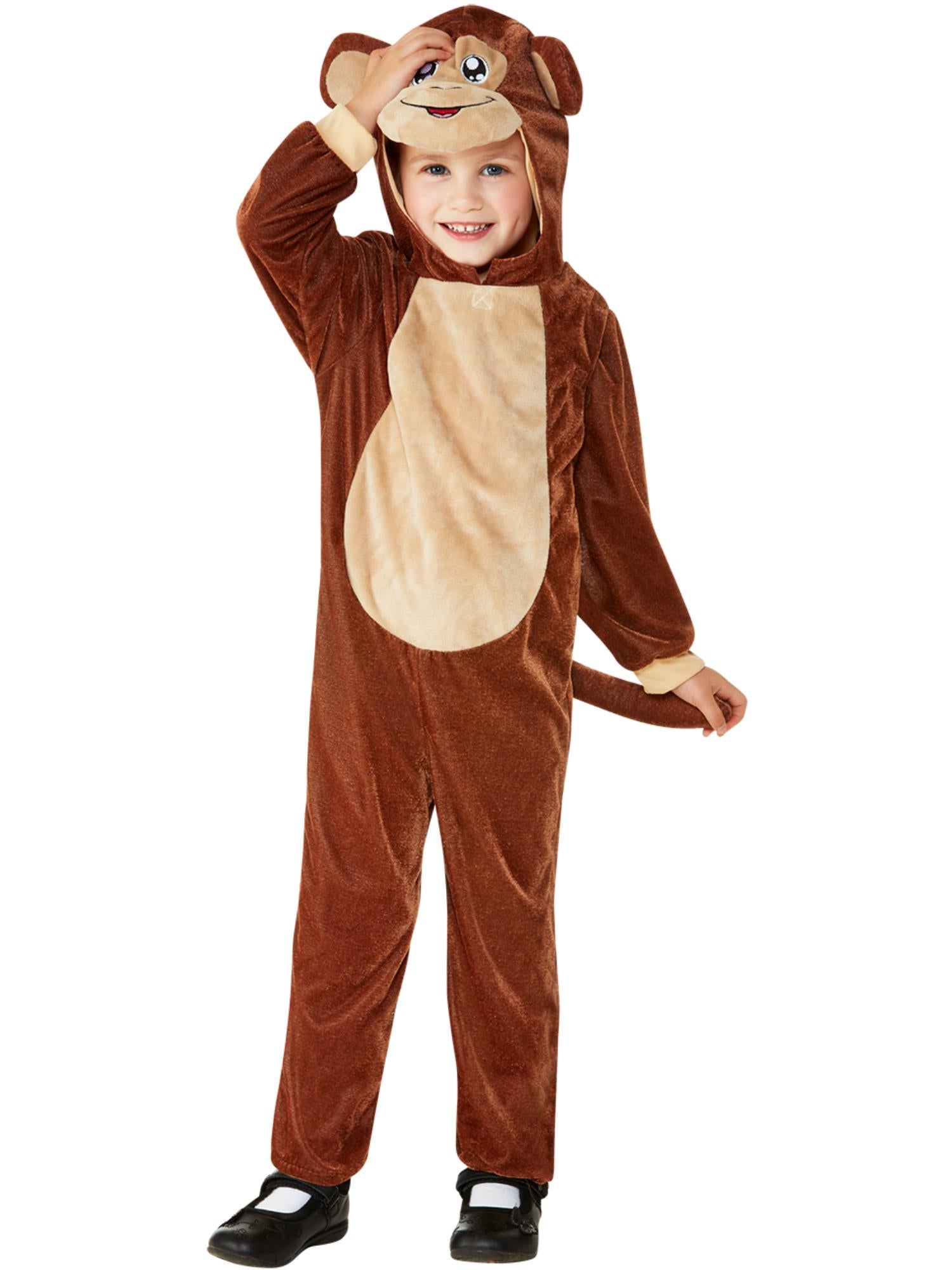 Toddler Monkey Costume, Brown