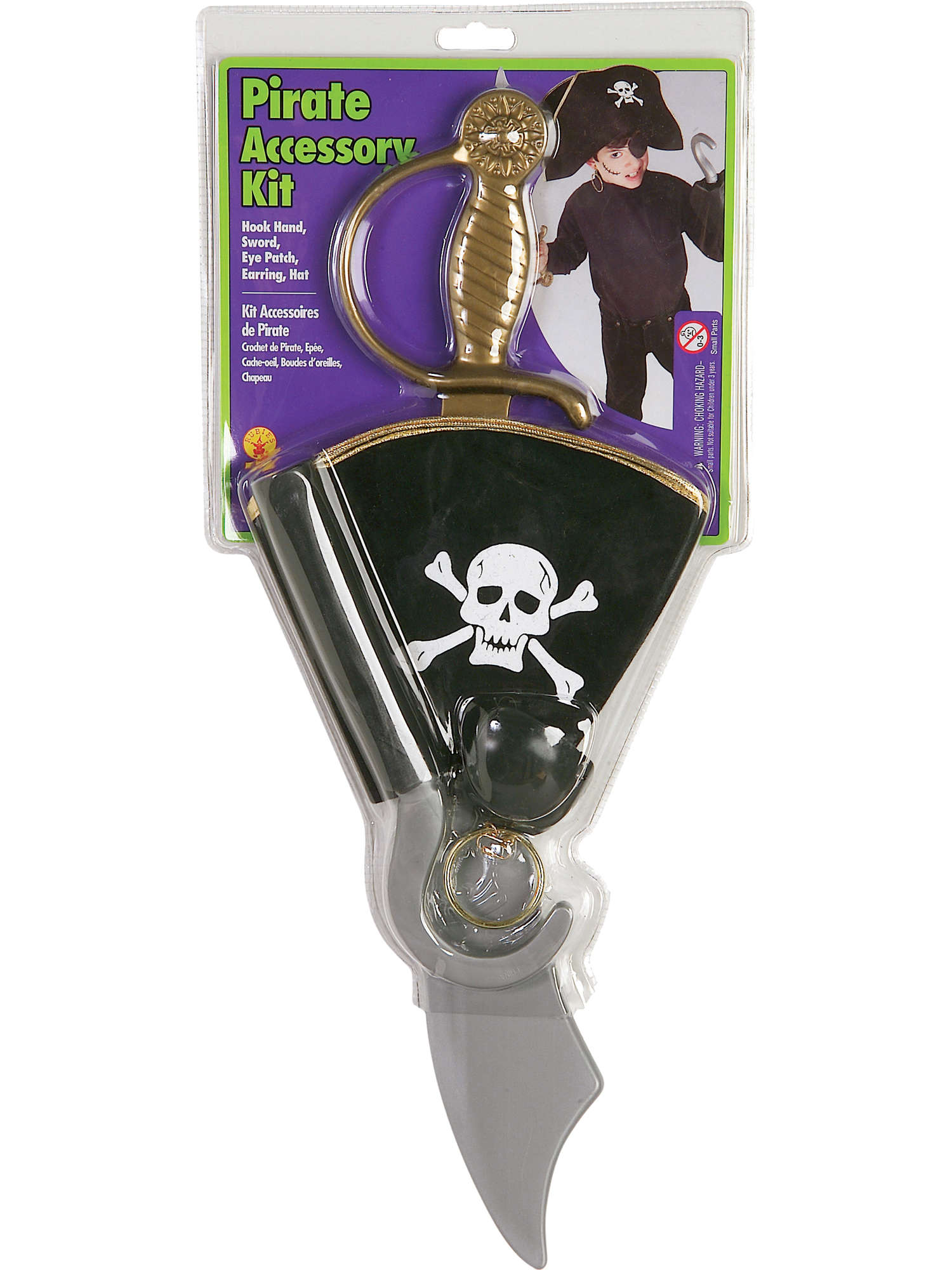 Pirate, Multi, Forum, Accessories, One Size, Front
