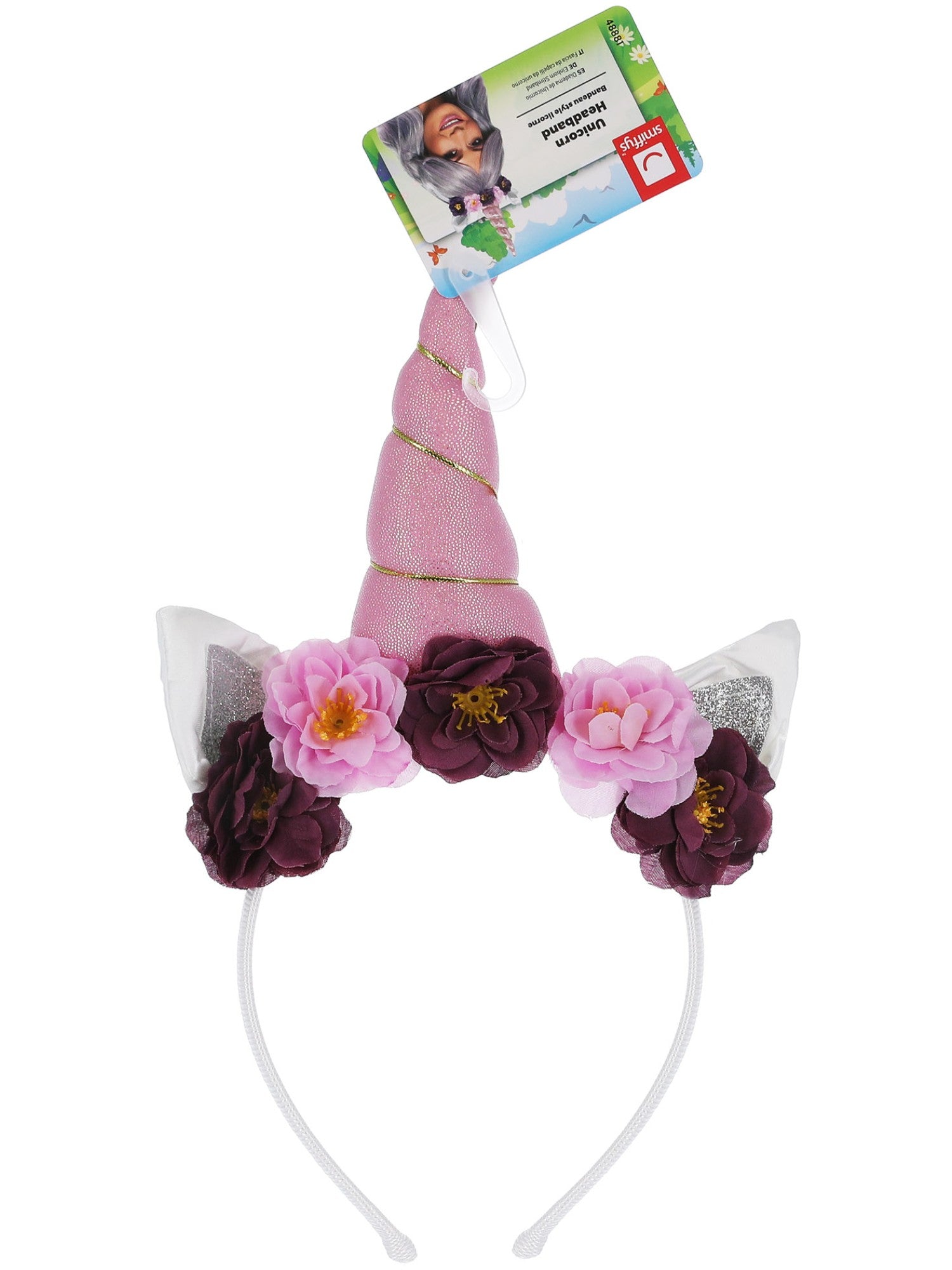 Unicorn Headband, Multi-Coloured