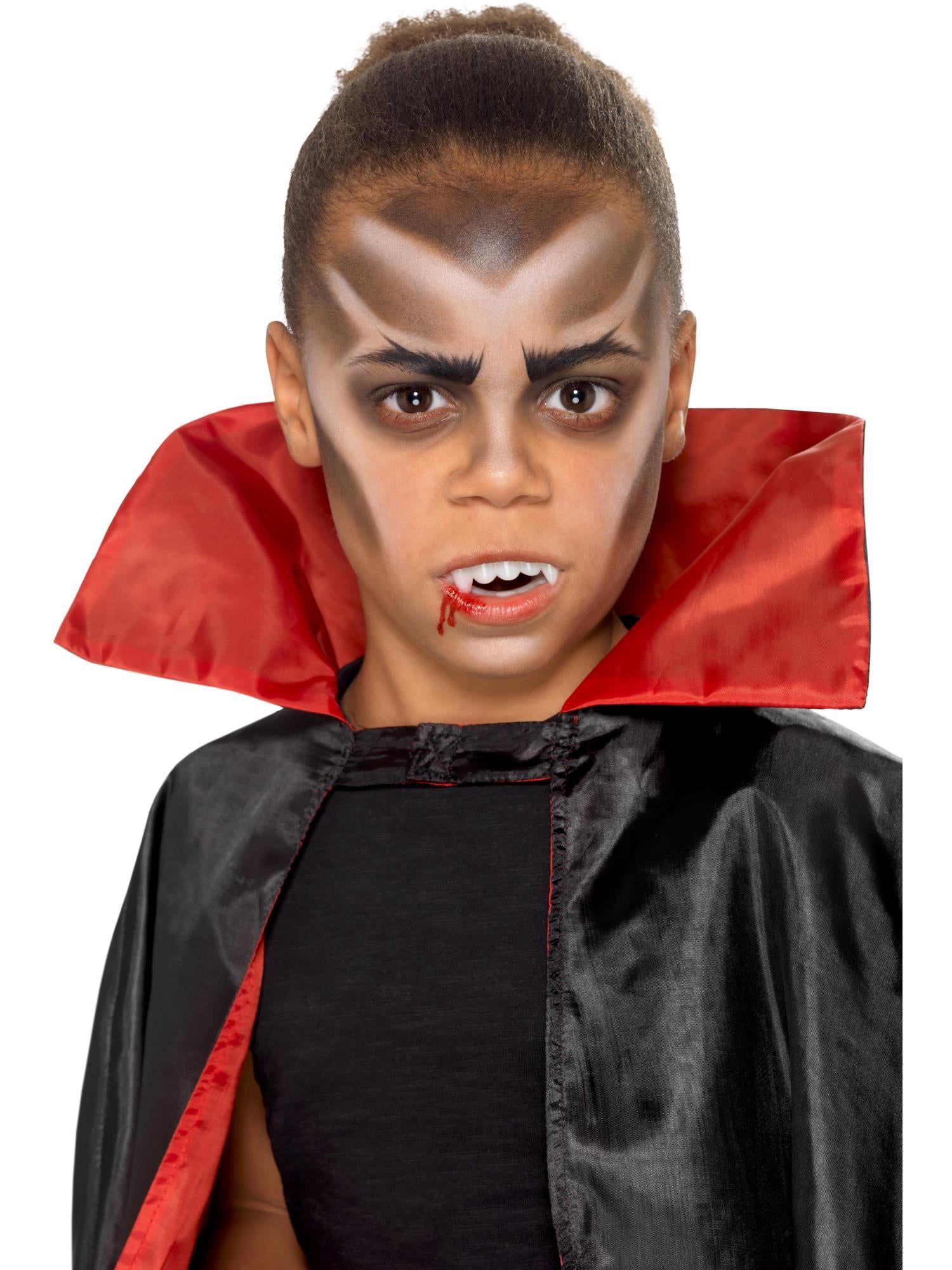 Smiffys Make-Up FX, Kids Vampire Kit, Aqua, Multi-