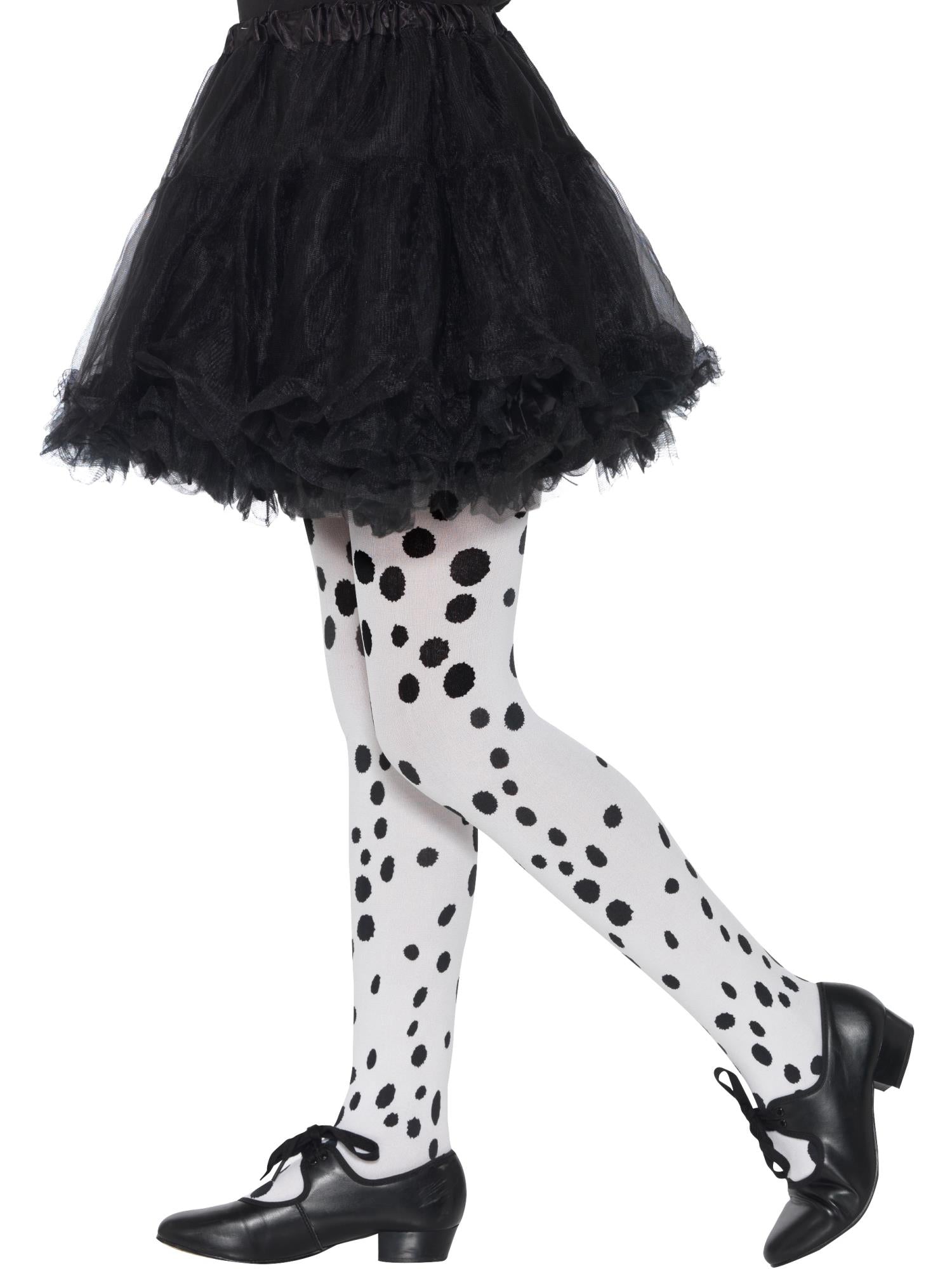 Dalmatian Tights, Childs, Black & White