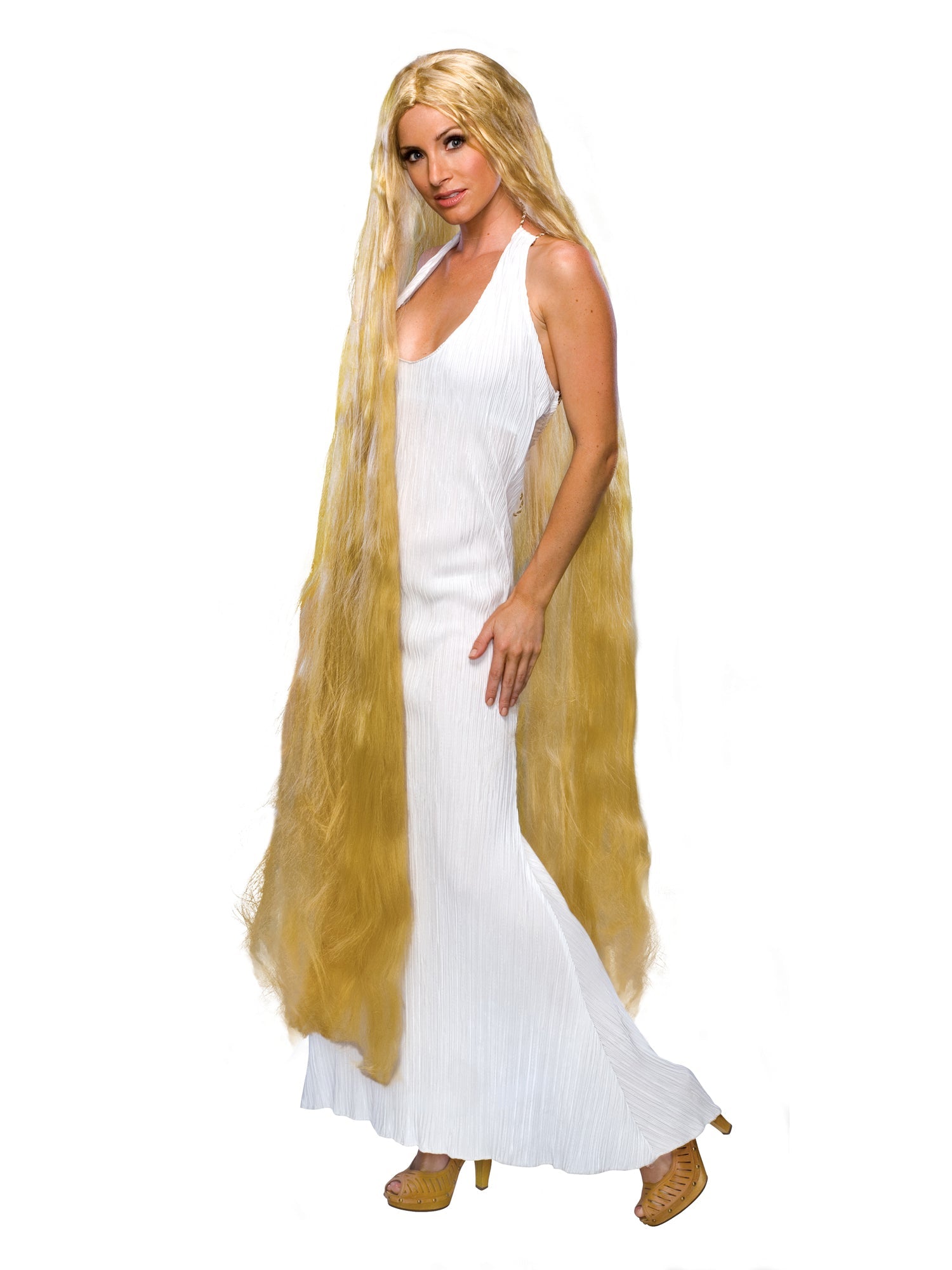 Wig, Multi, Generic, Wigs, 60", Front