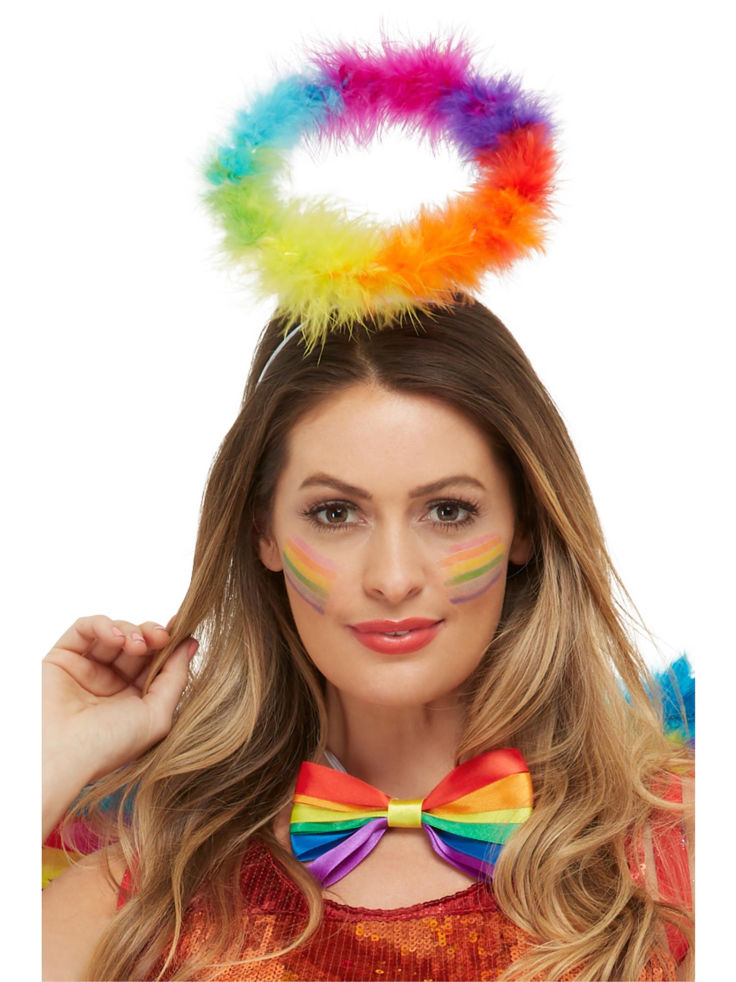Rainbow Angel Halo, Multi-Coloured