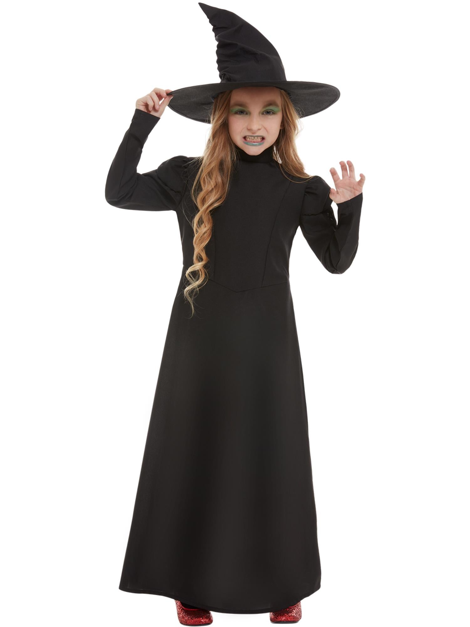 Wicked Witch Girl Costume, Black