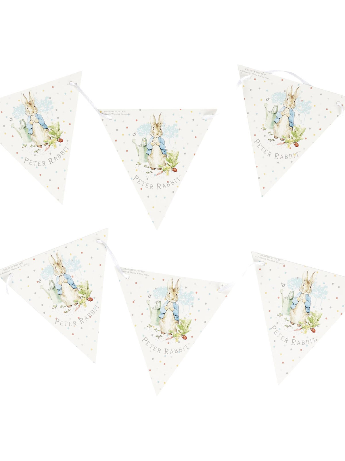 Peter Rabbit Classic Tableware Party Bunting