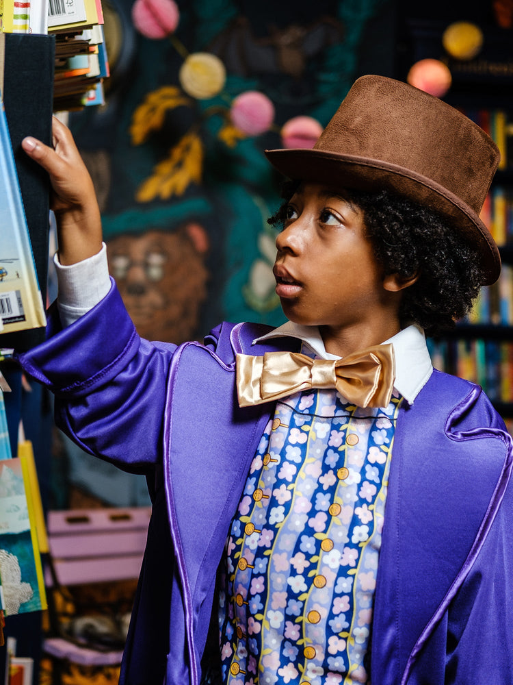 Willy Wonka, Multi, Willy Wonka, Kids Costumes, Small, Side