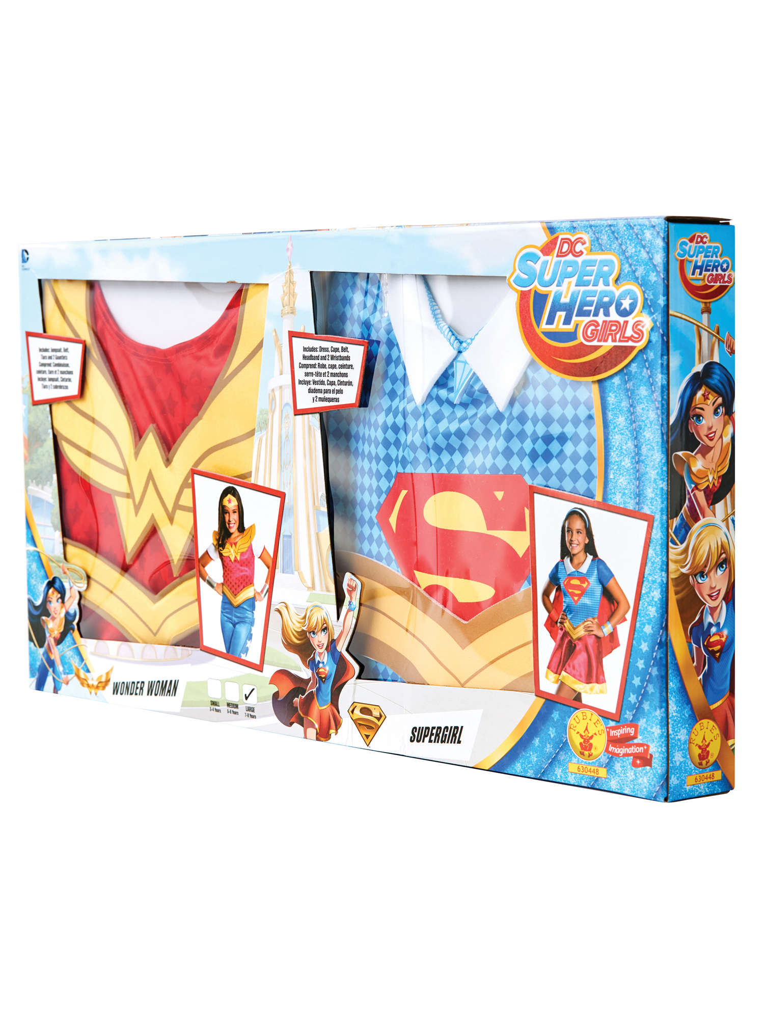 Supergirl And Wonder Woman Twin Pack