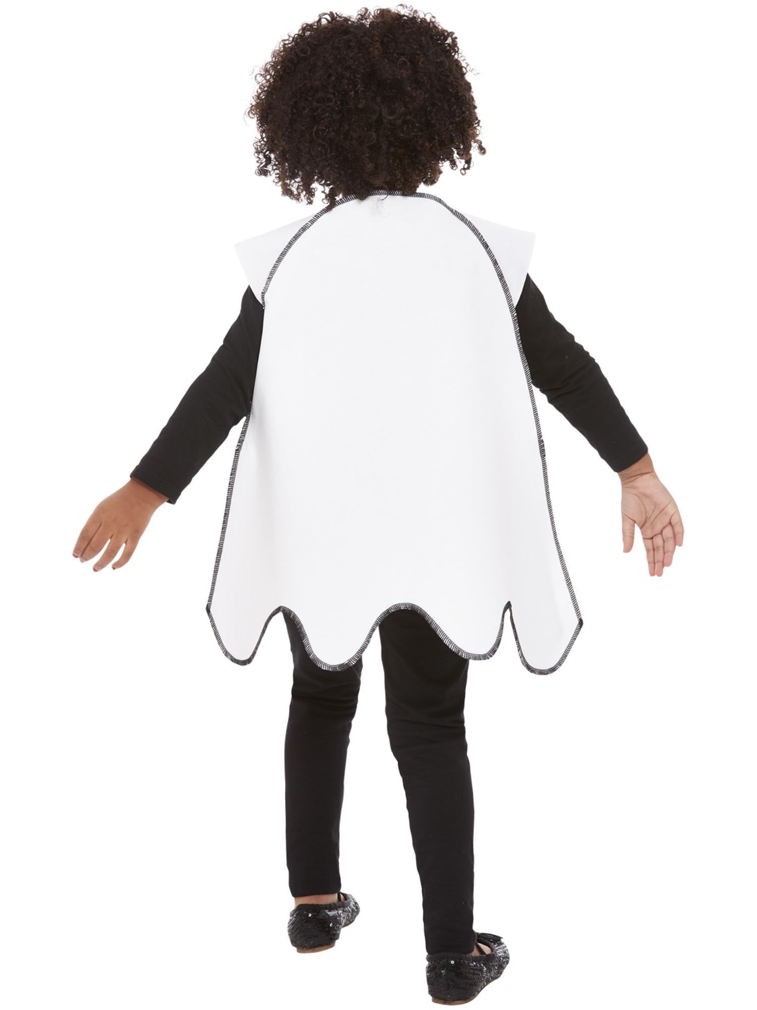 Toddler Ghost Tabard, White