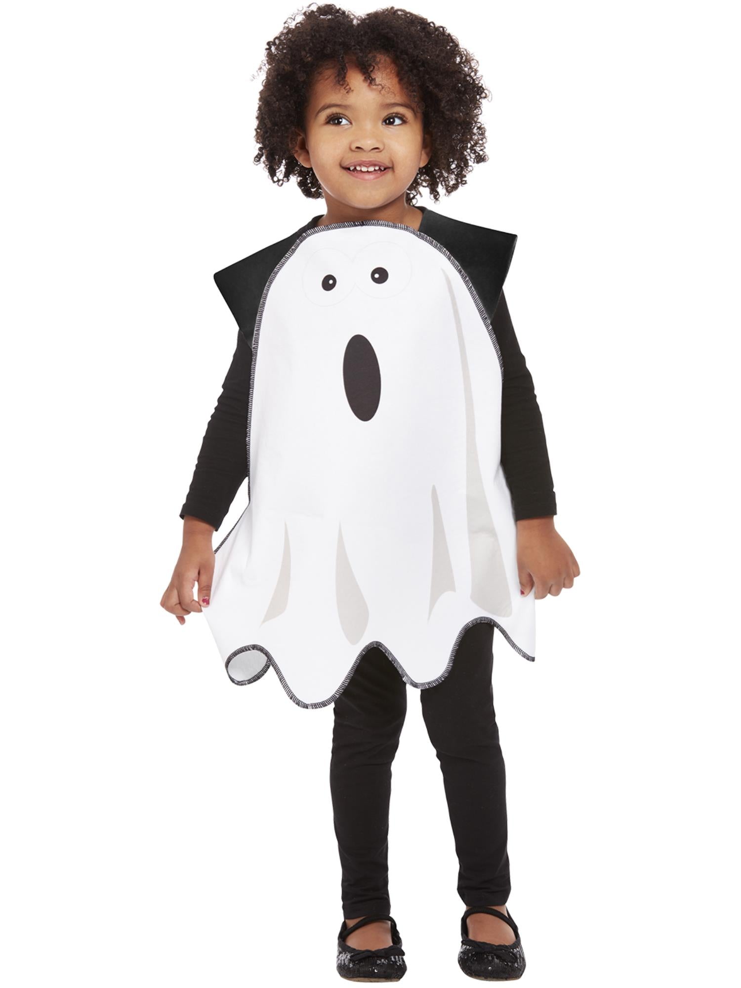 Toddler Ghost Tabard, White