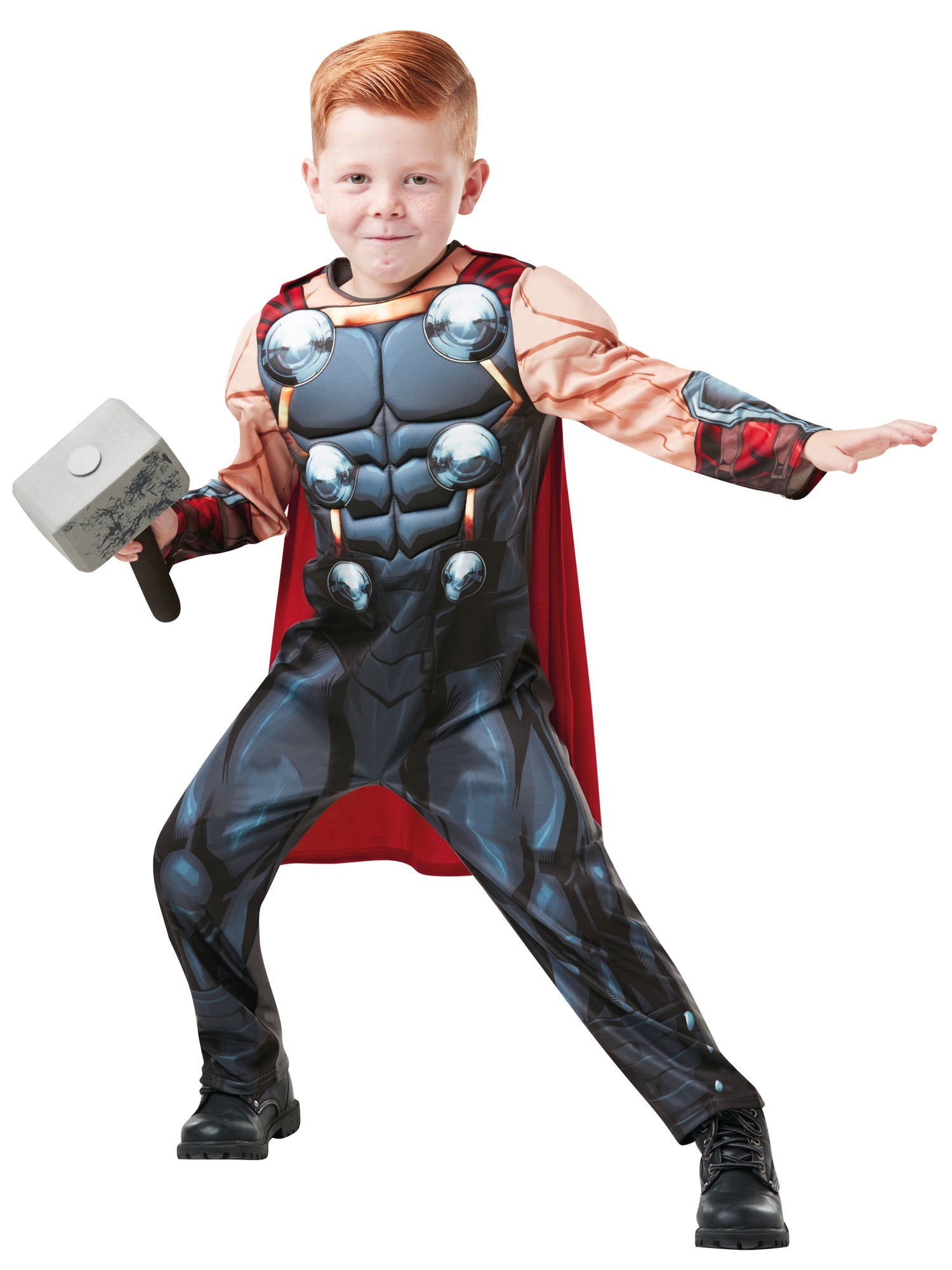 Thor, Avengers, Multi, Disney - Marvel, Kids Costumes, Medium, Front