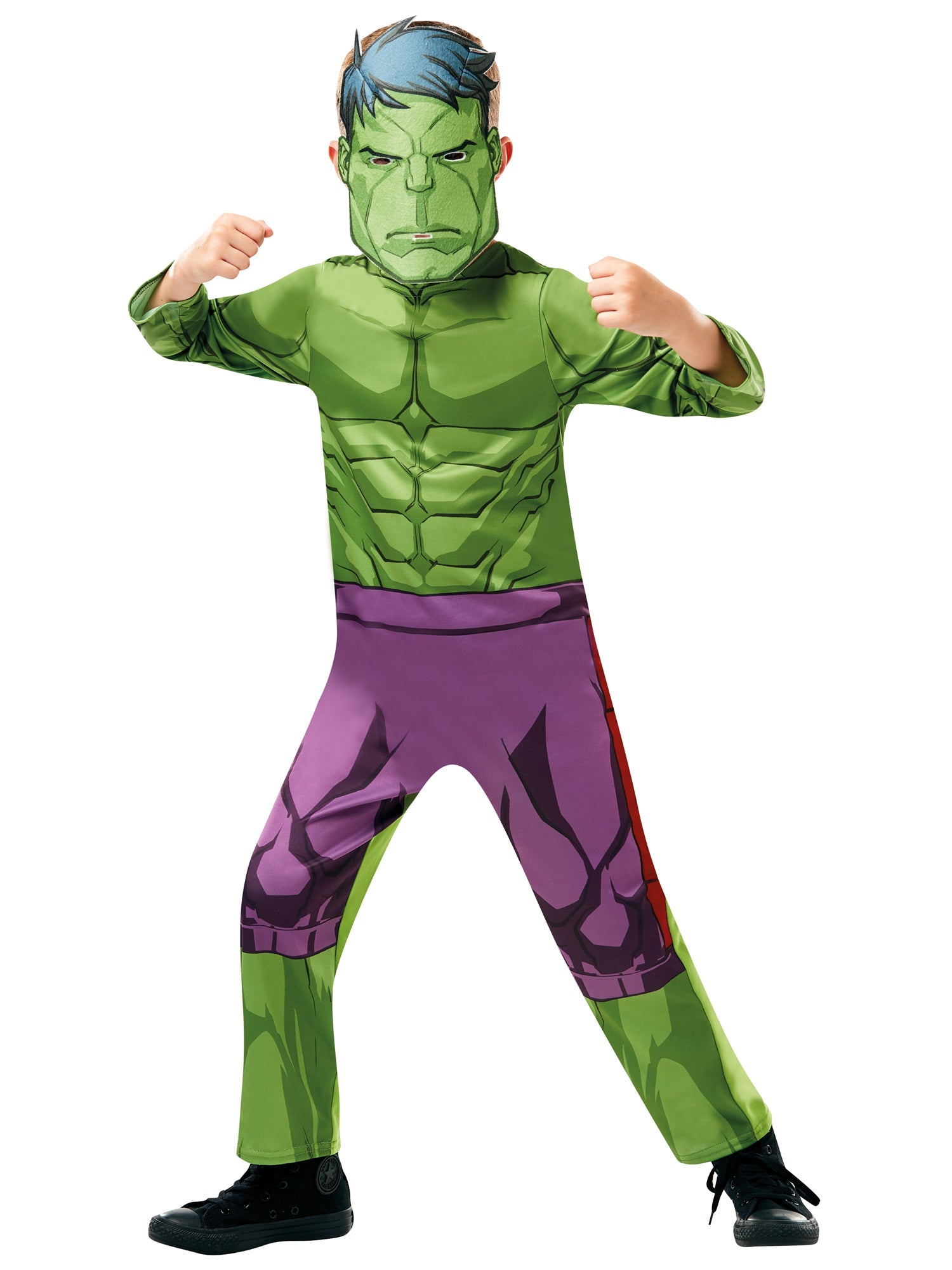 The Incredible Hulk, Avengers, Multi, Disney - Marvel, Kids Costumes, , Front