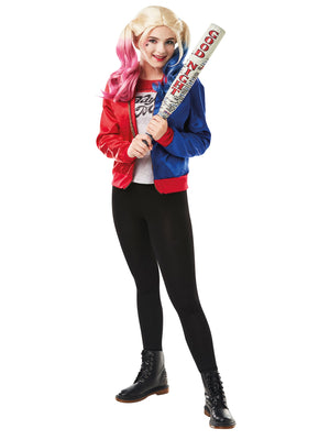 Harley Quinn, Suicide Squad, Suicide Squad, Multi, WB DC Comics, Kids Costumes, One Size, Front