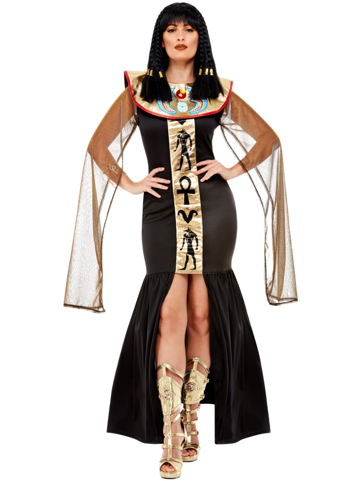 Egyptian Goddess Costume, Black