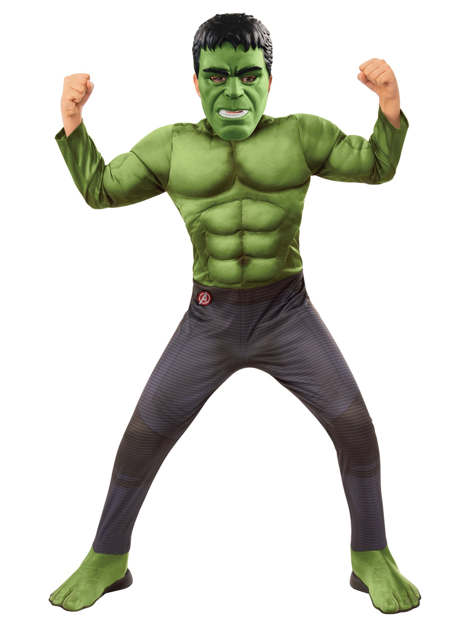 The Incredible Hulk, Endgame, Avengers, Endgame, Multi, Disney - Marvel, Kids Costumes, Small, Front
