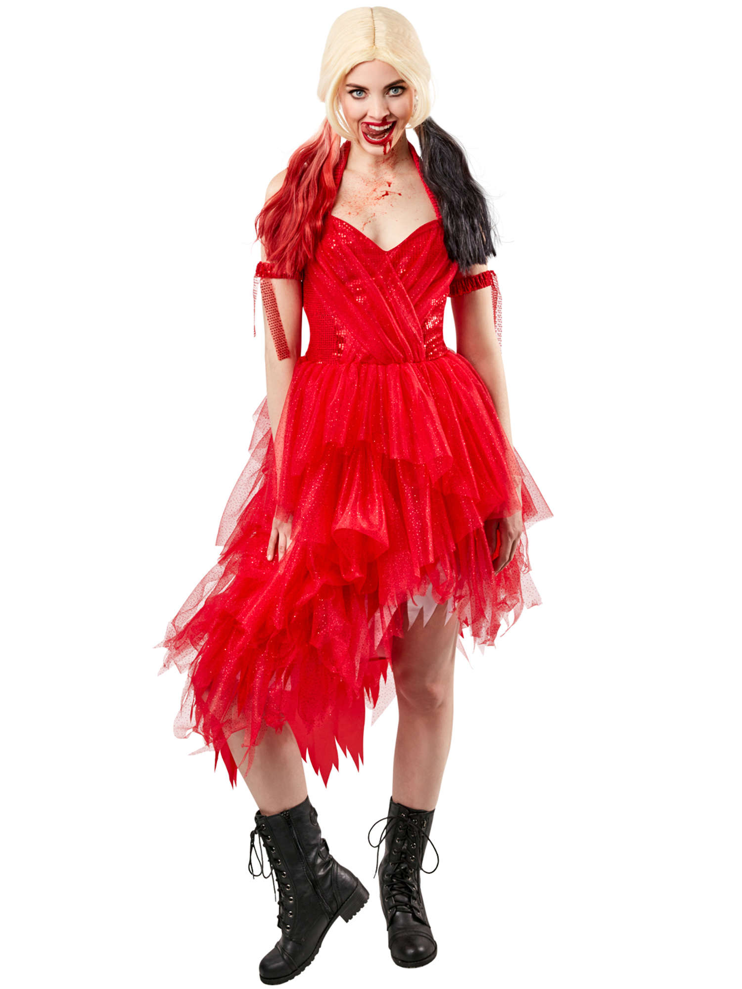 Harley Quinn, Suicide Squad 2, Suicide Squad, Suicide Squad 2, Multi, WB DC Comics, Adult Costume, Extra Small, Front
