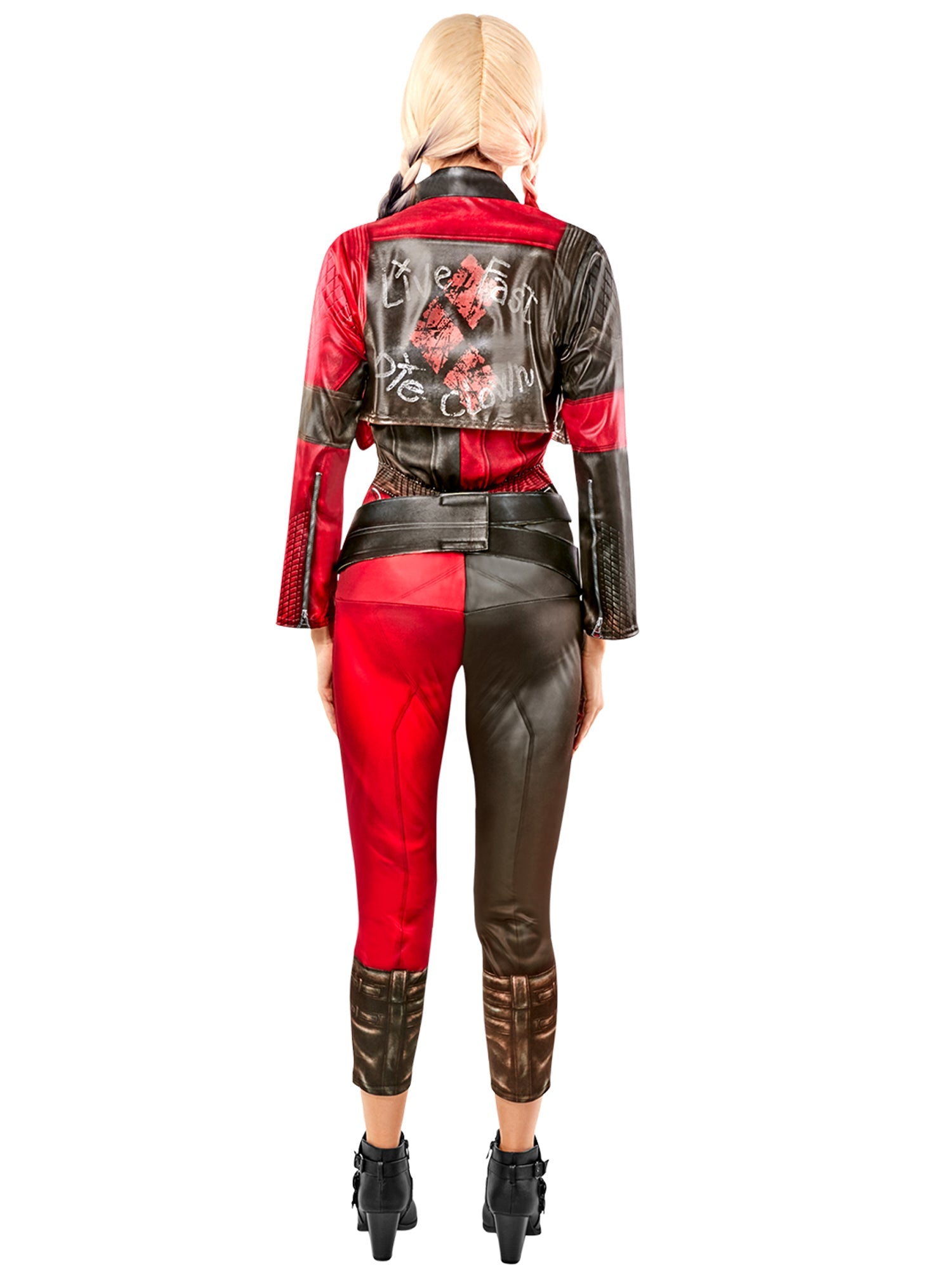 Harley Quinn, Suicide Squad 2, Suicide Squad, Suicide Squad 2, Multi, WB DC Comics, Adult Costume, Extra Small, Back
