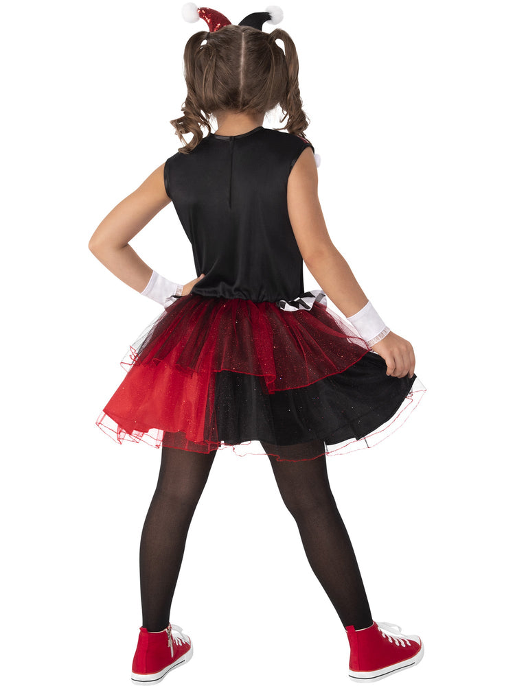 Harley Quinn, Batman, Multi, WB DC Comics, Kids Costumes, Small, Back