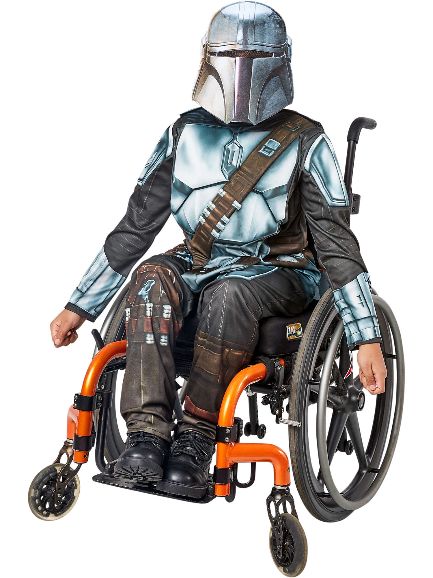 Mandalorian, Mandalorian, Mandalorian, Multi, Disney - Lucas, Kids Costumes, Small, Back