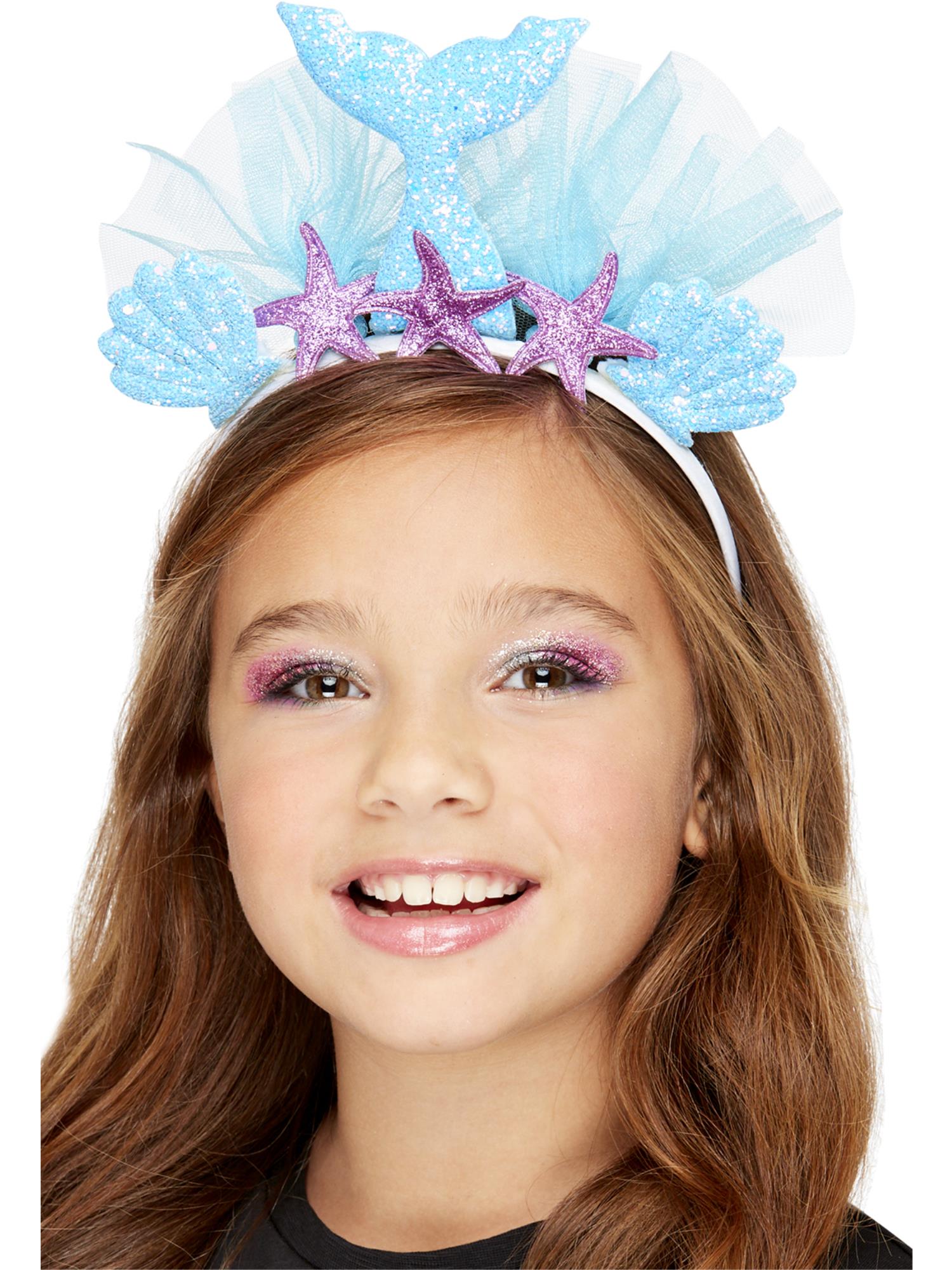 Mermaid Headband, Blue