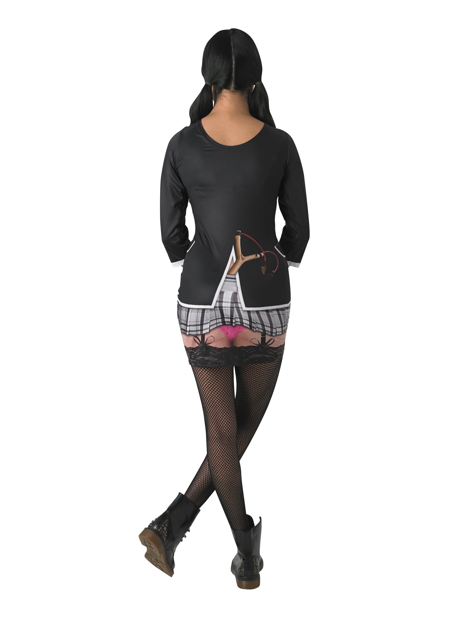 Schoolgirl, Multi, Forum, Adult Costume, Medium, Back