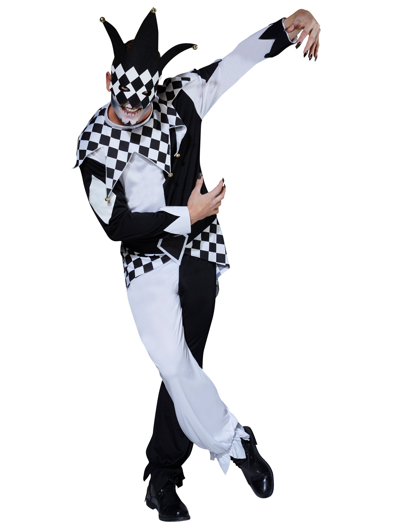 Clown, Multi, Forum, Adult Costume, Extra Large, Front