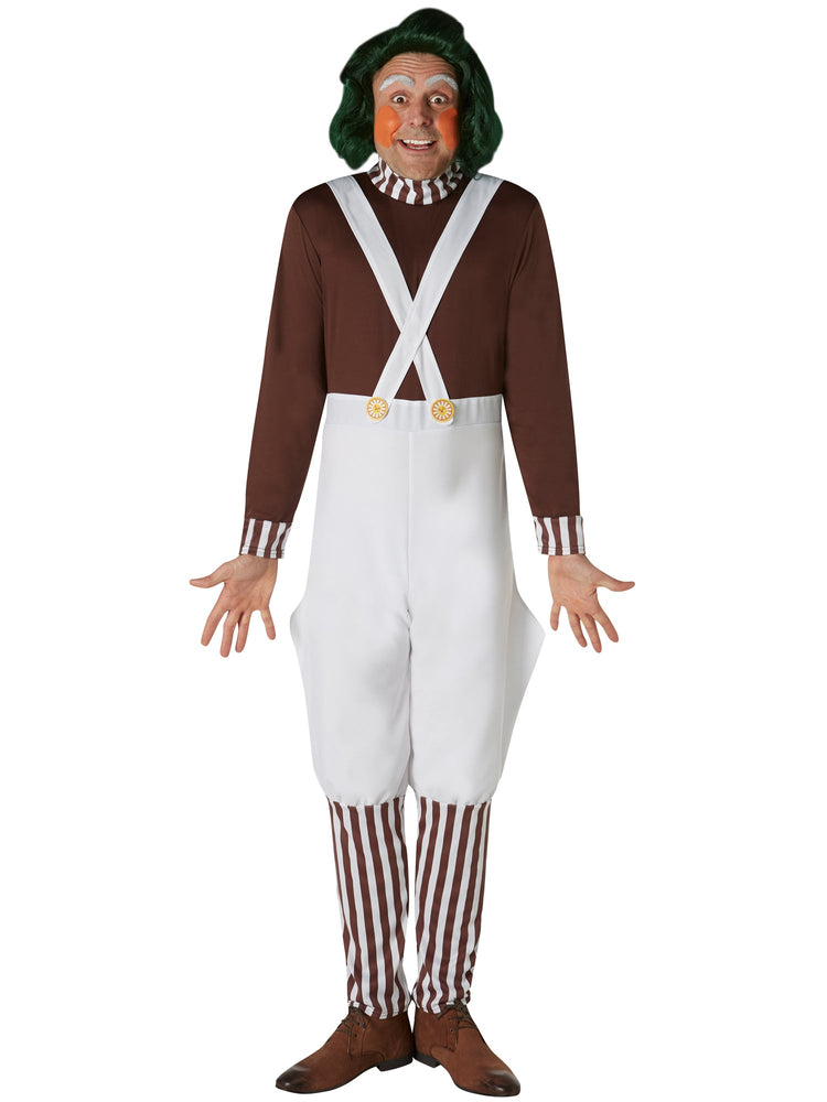 Oompa Loompa, Multi, WB DC Comics, Adult Costume, Small, Side