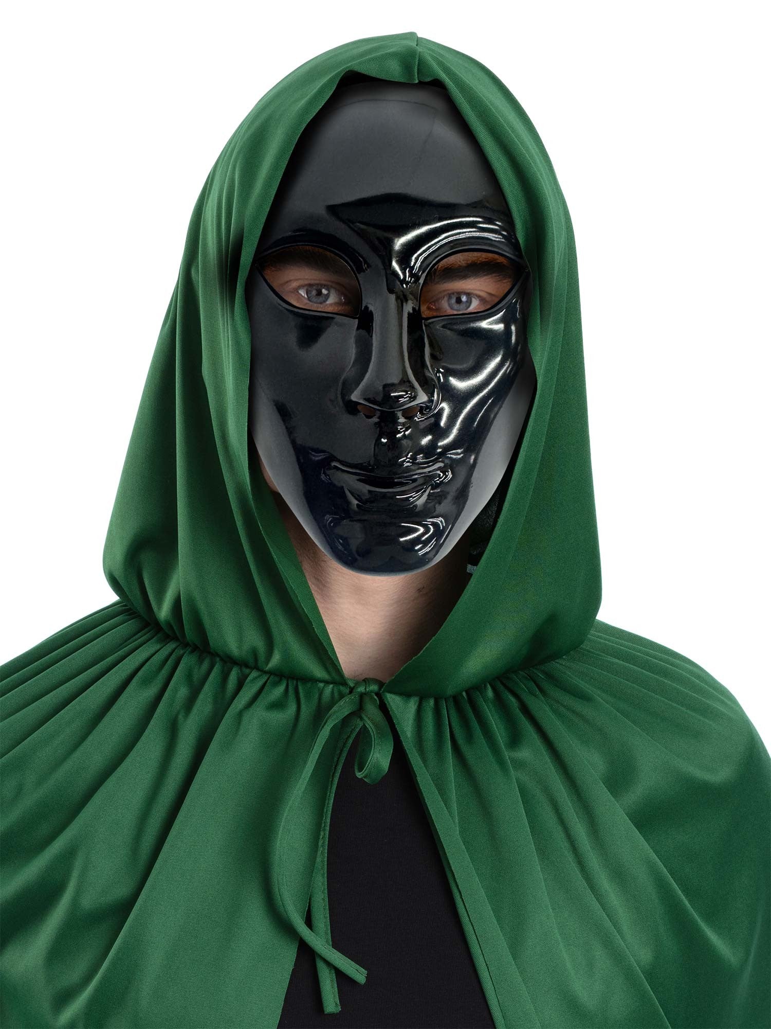 Black Robot/Mime Masquerade Mask