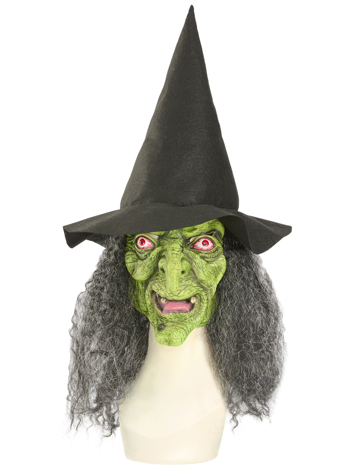 Green Wicked Witch Latex Mask