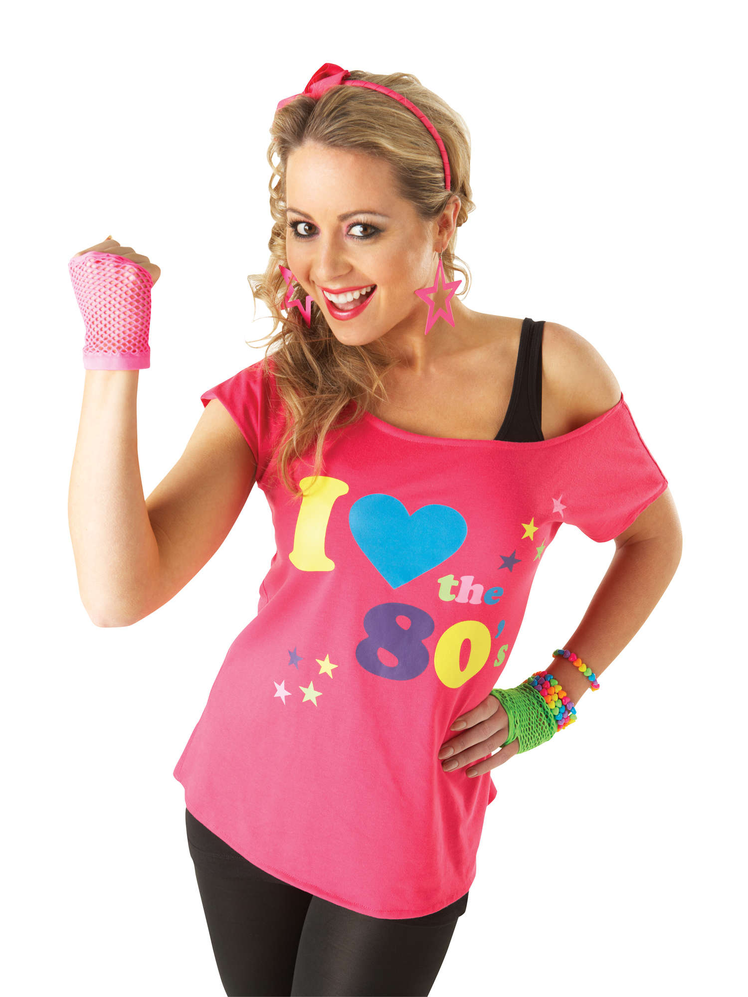 1980s, Multi, Forum, Adult Costume, Small, Front