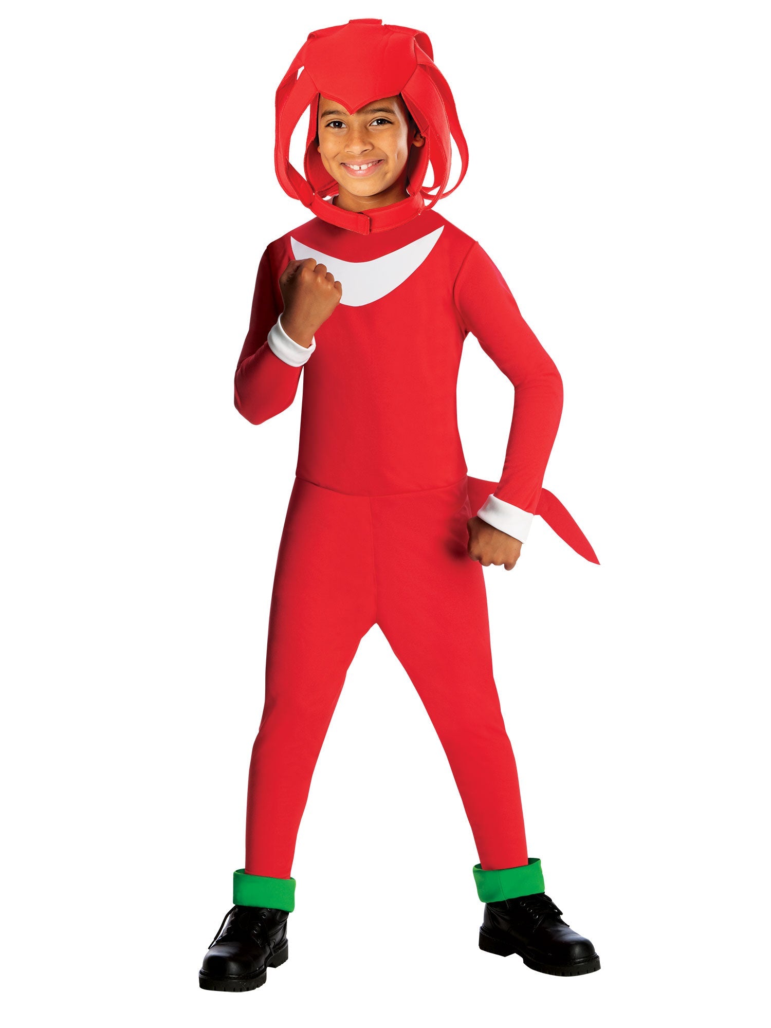 Knuckles, Red, SEGA, Kids Costumes, L, Front