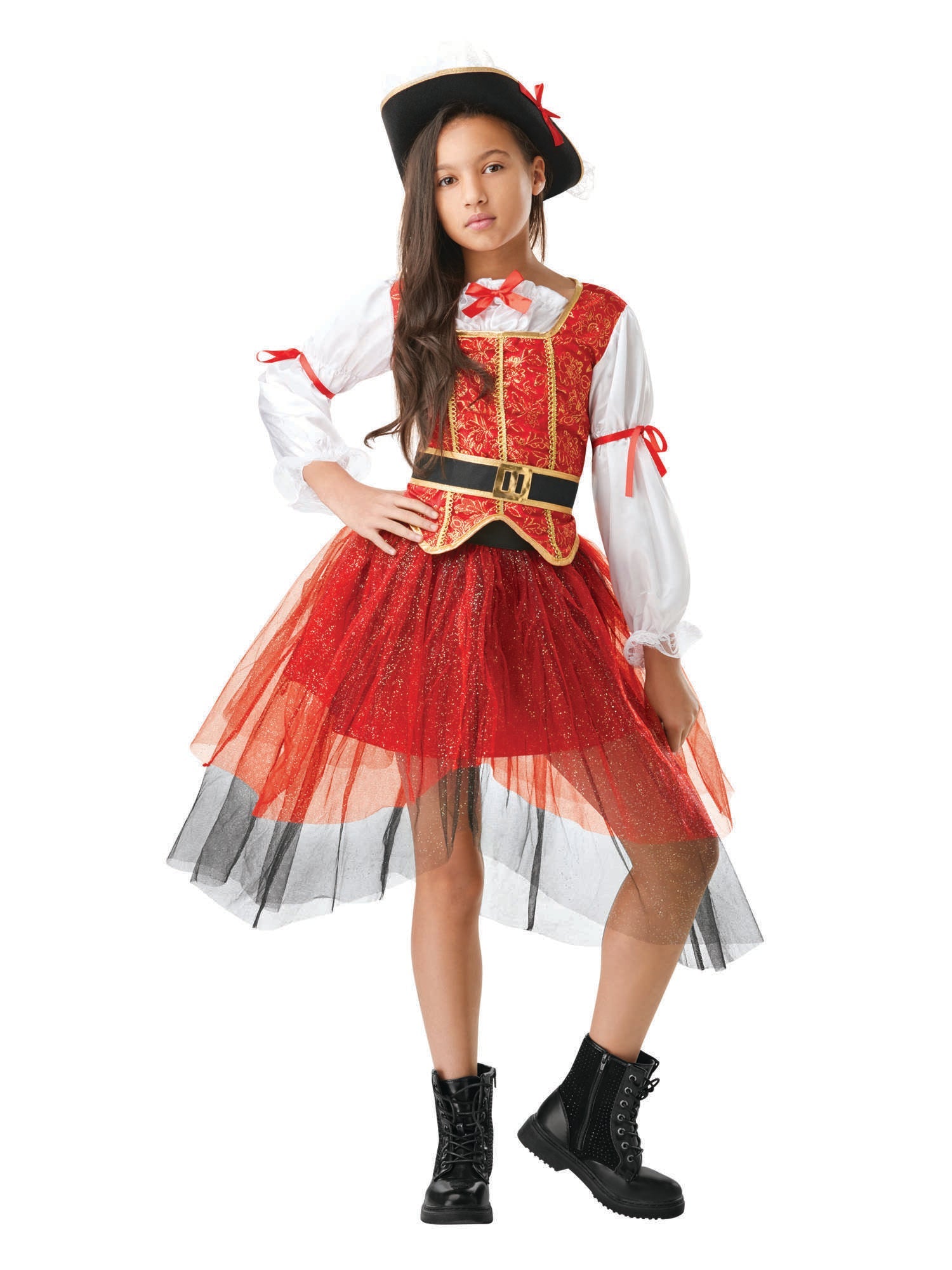 Pirate, Multi, Forum, Kids Costumes, Medium, Front