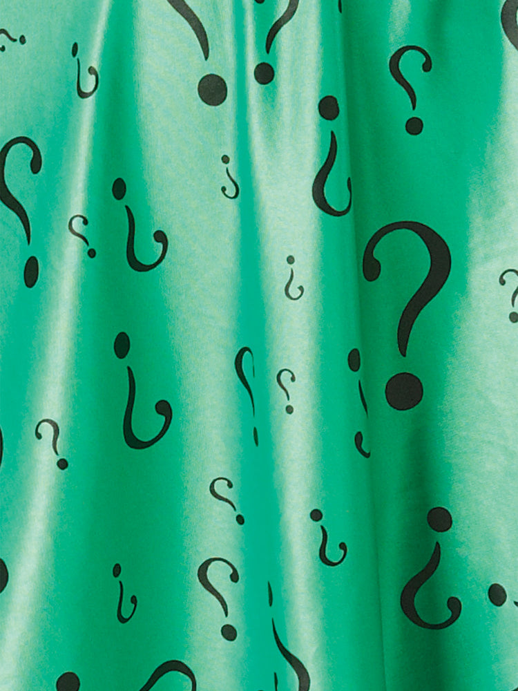 Riddler, Batman, Multi, WB DC Comics, Adult Costume, Large, Back