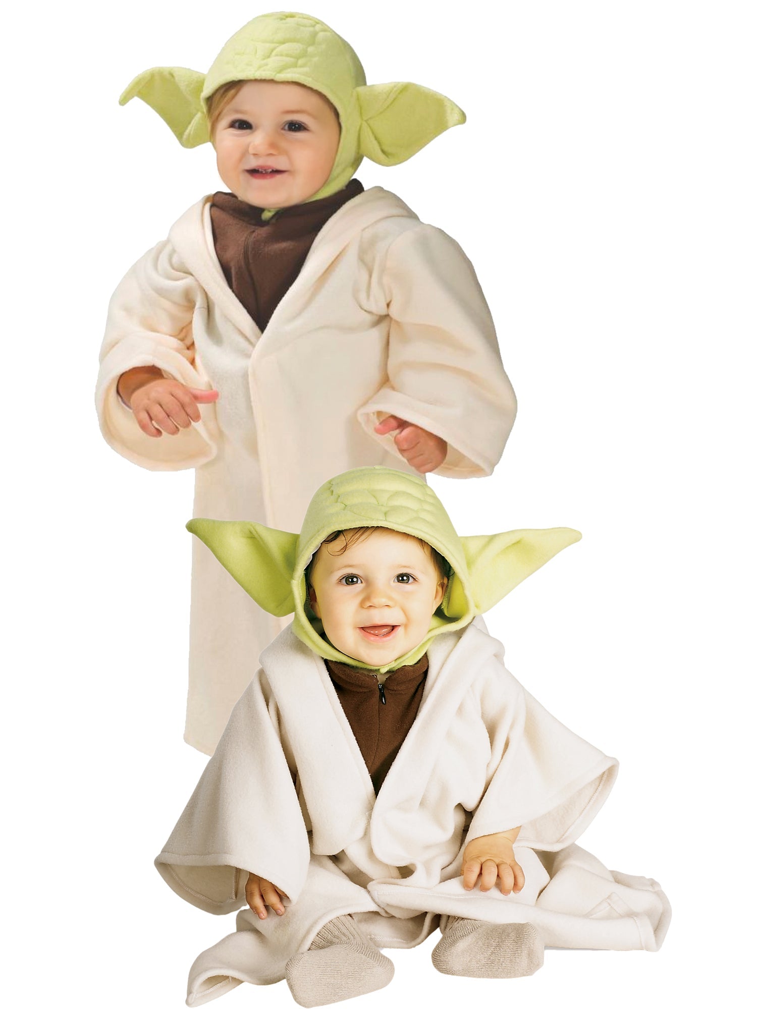 Yoda, Multi, Disney - Lucas, Kids Costumes, Infant, Front