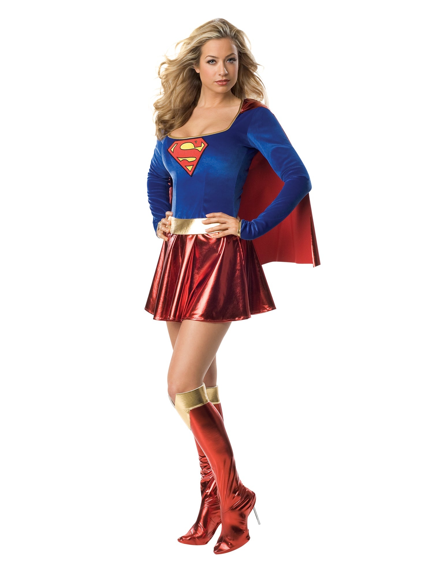 Supergirl, Superman, Multi, WB DC Comics, Adult Costume, Extra Small, Front