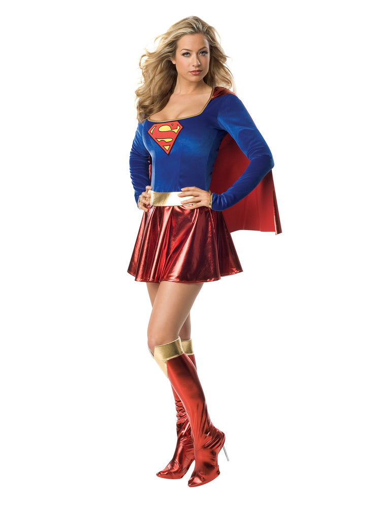 Supergirl, Superman, Multi, WB DC Comics, Adult Costume, Extra Small, Front