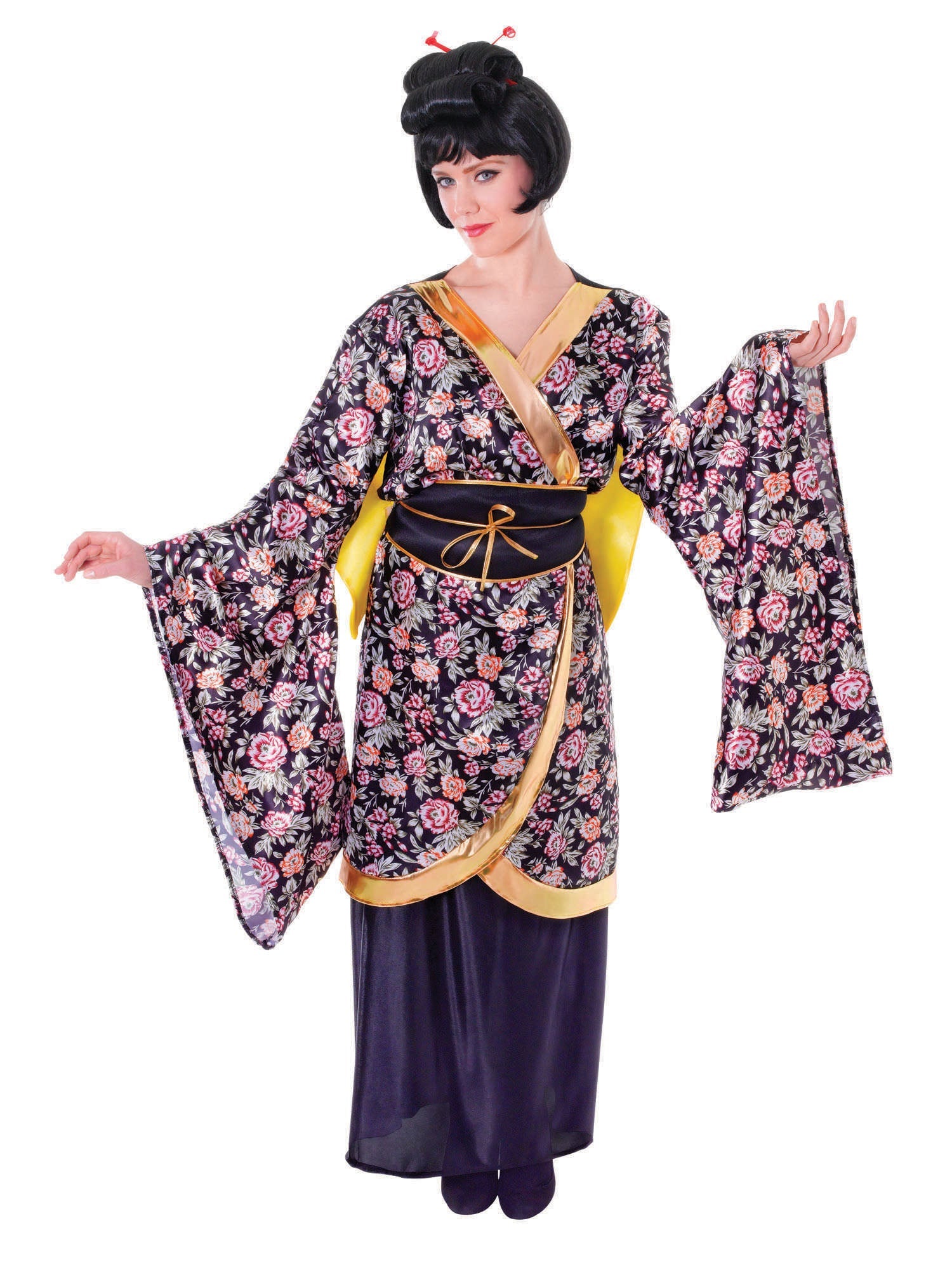 Geisha, Multi, Forum, Adult Costume, Standard, Front