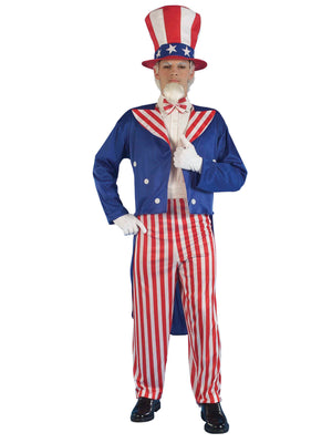 American, Multi, American, Adult Costume, Standard, Front