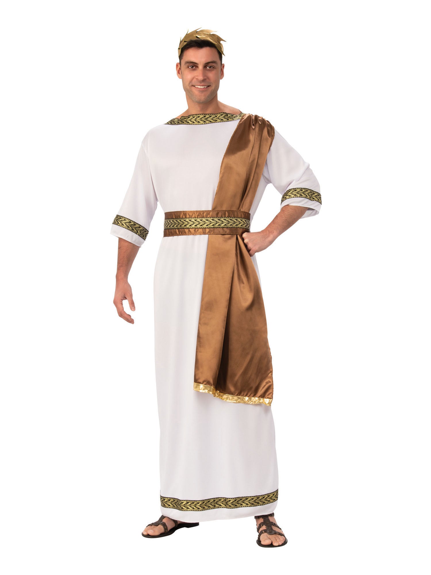Greek God With Brown Sash