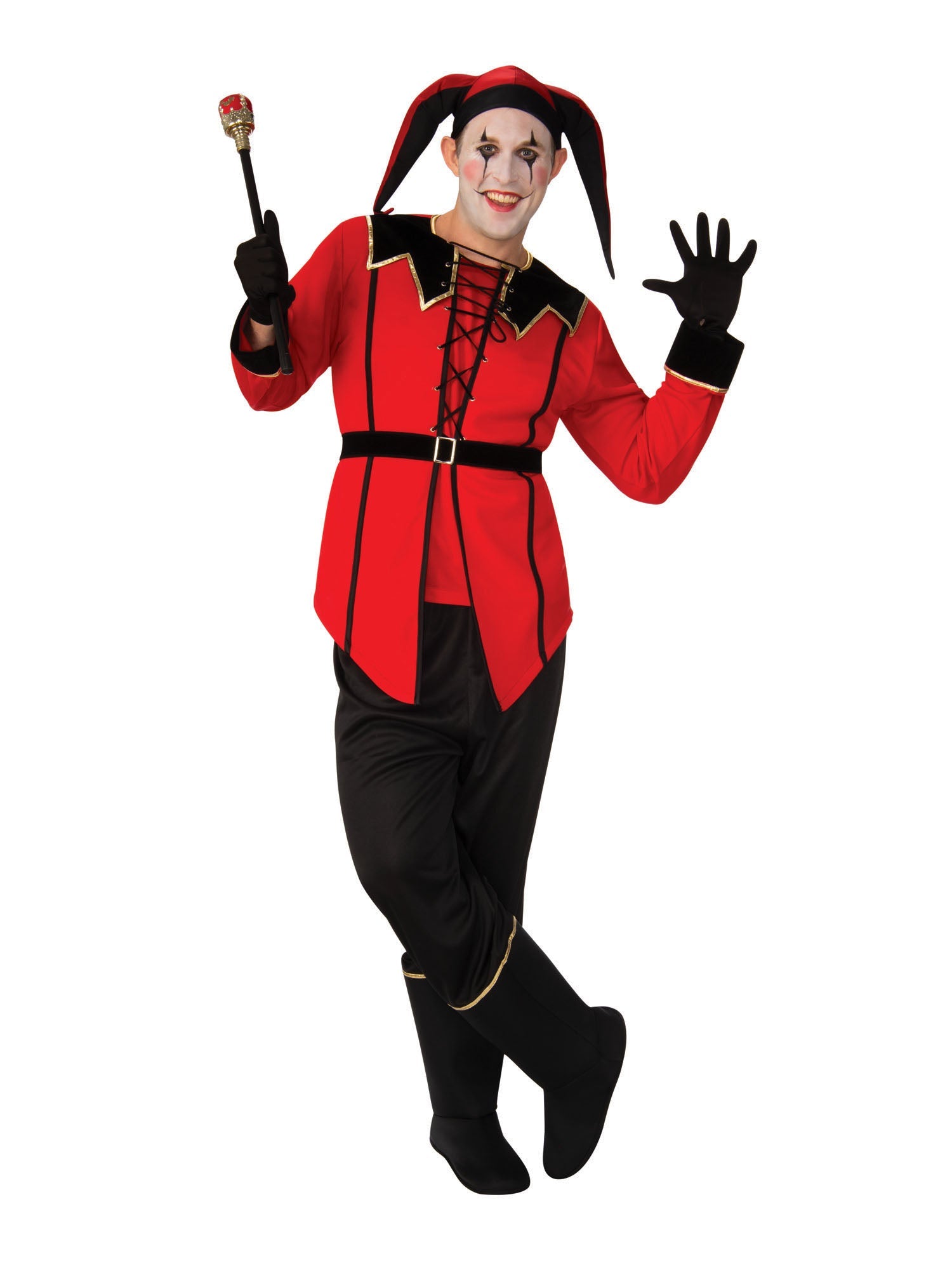 Clown, Multi, Forum, Adult Costume, Extra Large, Front