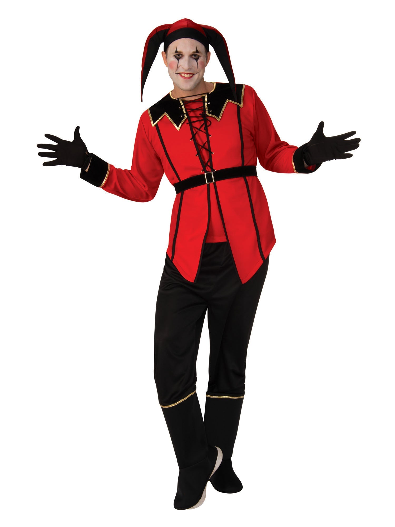 Clown, Multi, Forum, Adult Costume, Extra Large, Back