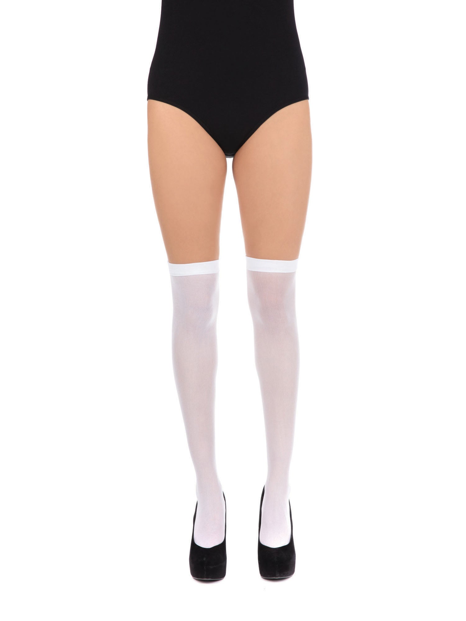 Tights, White, Forum, Accessories, One Size, Front