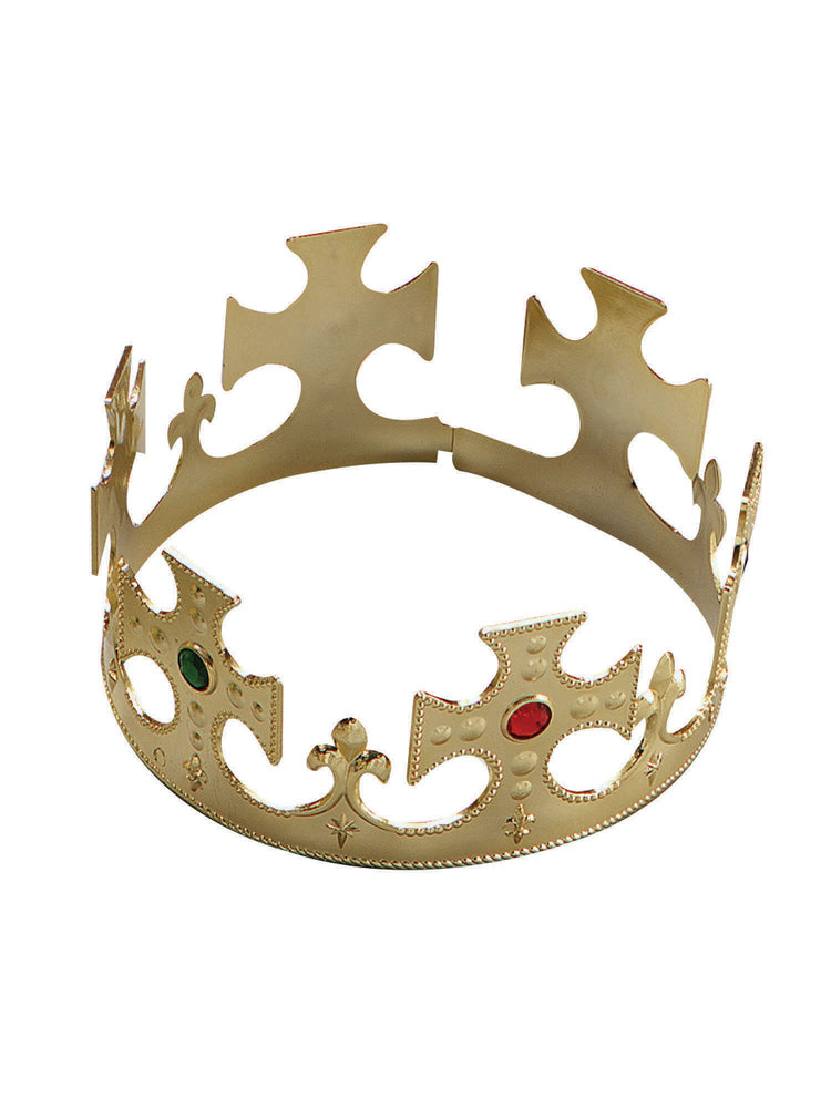 Crown, Gold, Forum, Accessories, One Size, Front