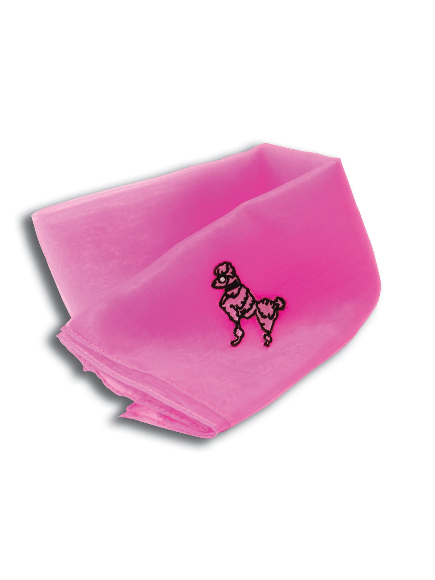 Poodle Scarf - 50's Pink