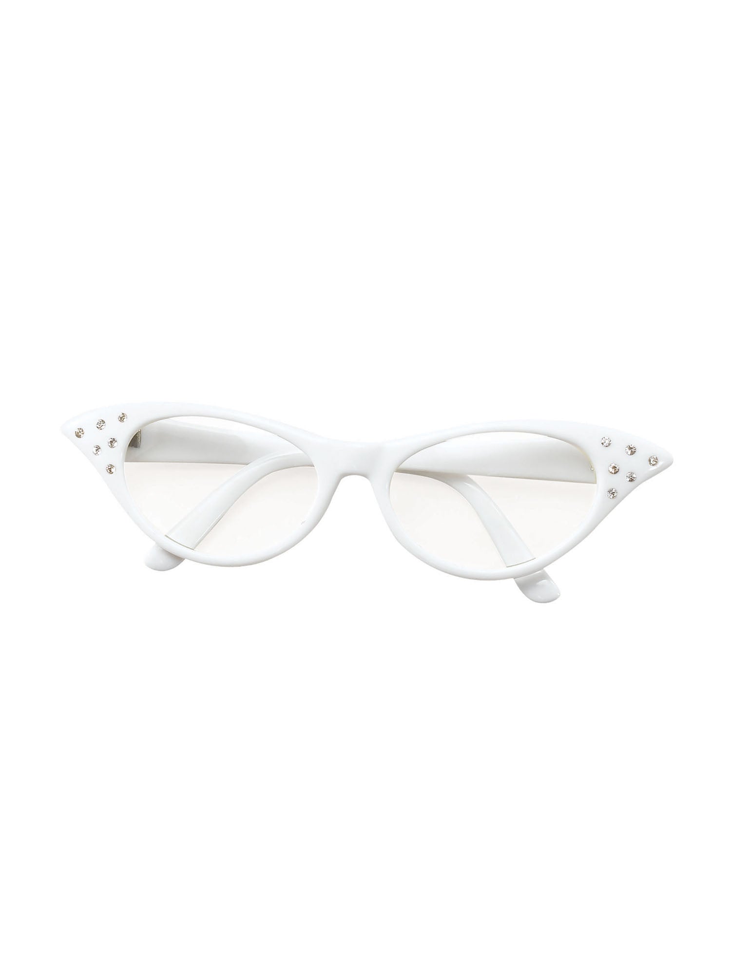 Glasses, White, Forum, Accessories, One Size, Front